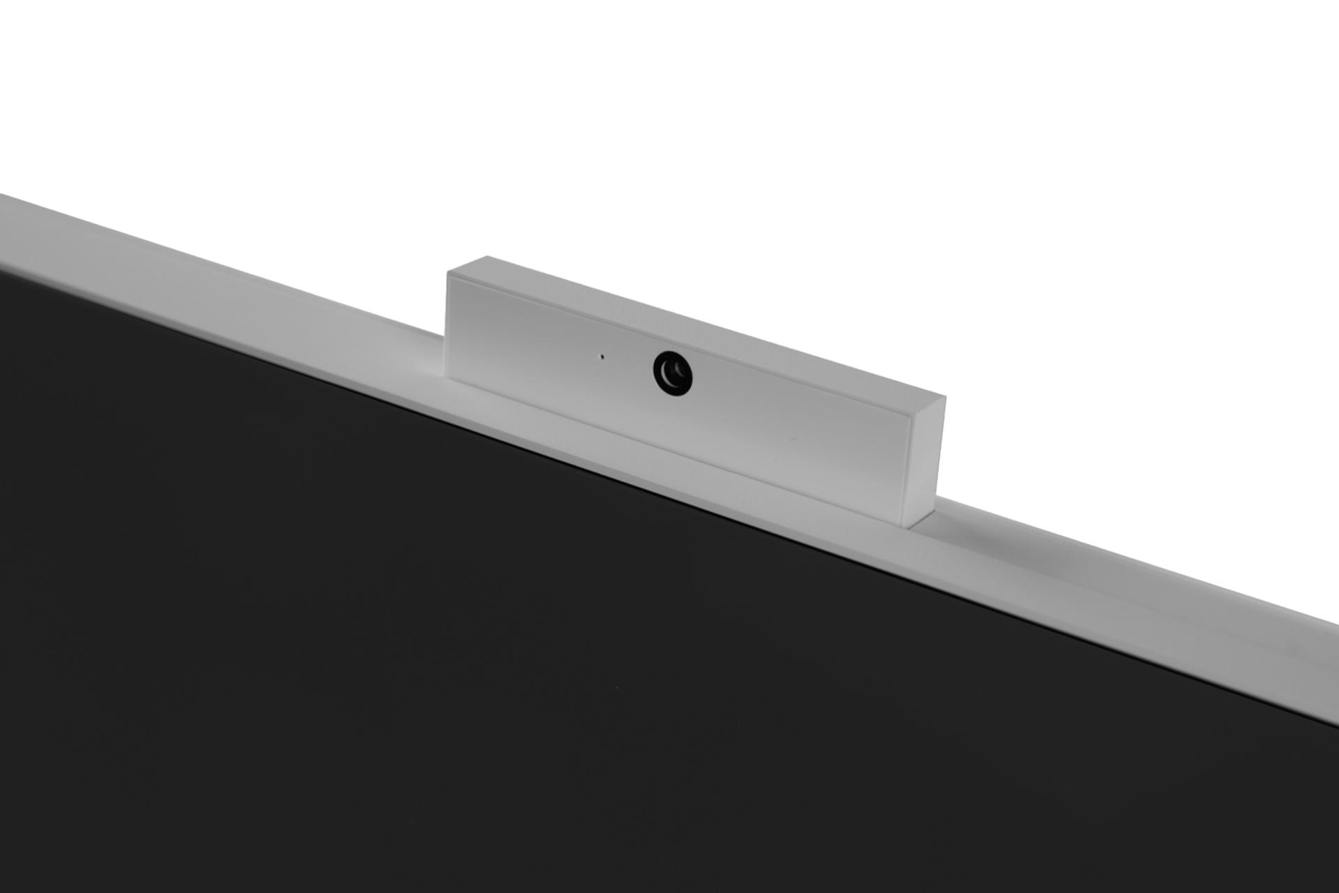 نمای نزدیک لبه بالای کامپیوتر همه کاره ZPA-271K زد پلاس با نمایش وبکم پاپ آپ