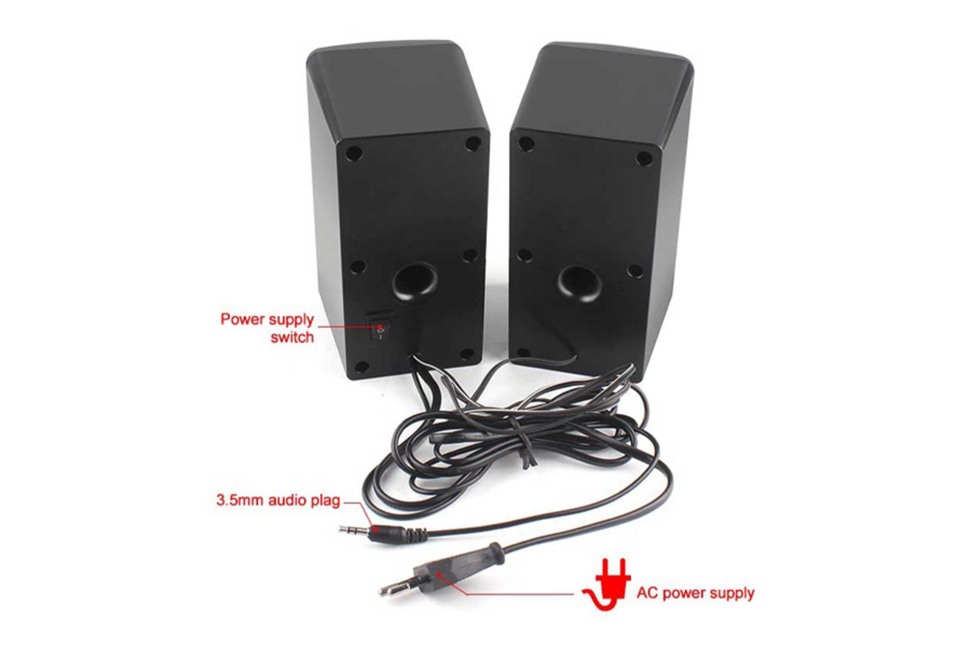 کانکتور و اتصال اسپیکر کیسونلی AC-9002BT