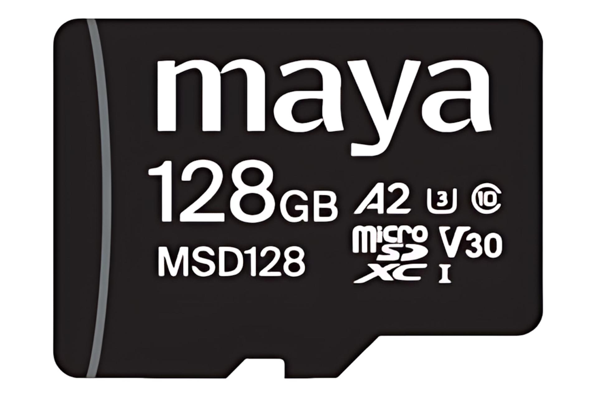 کارت حافظه مایا MAYA MSD128 microSDXC Class 10 UHS-I U3 128GB