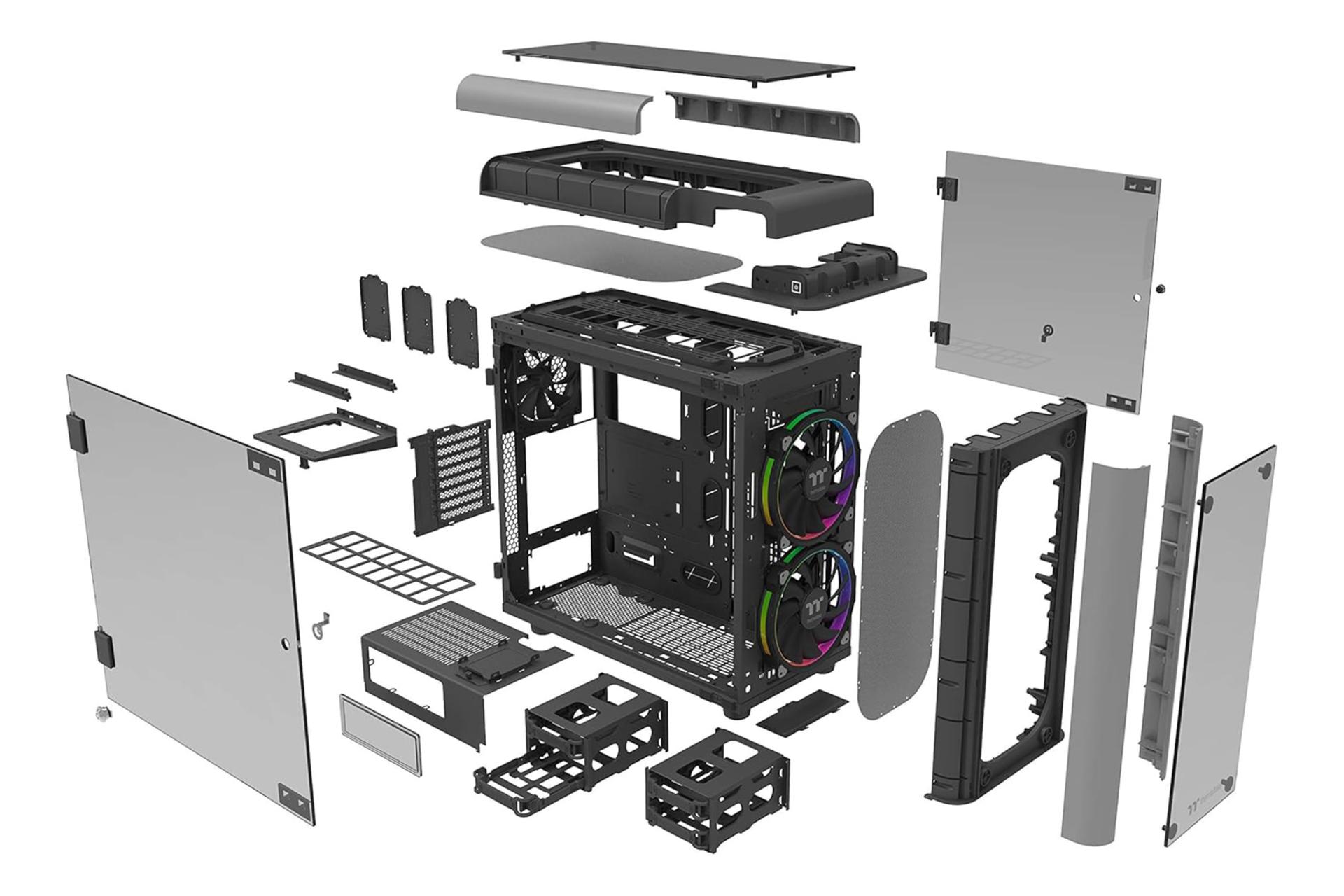 اجزای کیس کامپیوتر ترمالتیک Level 20 GT ARGB