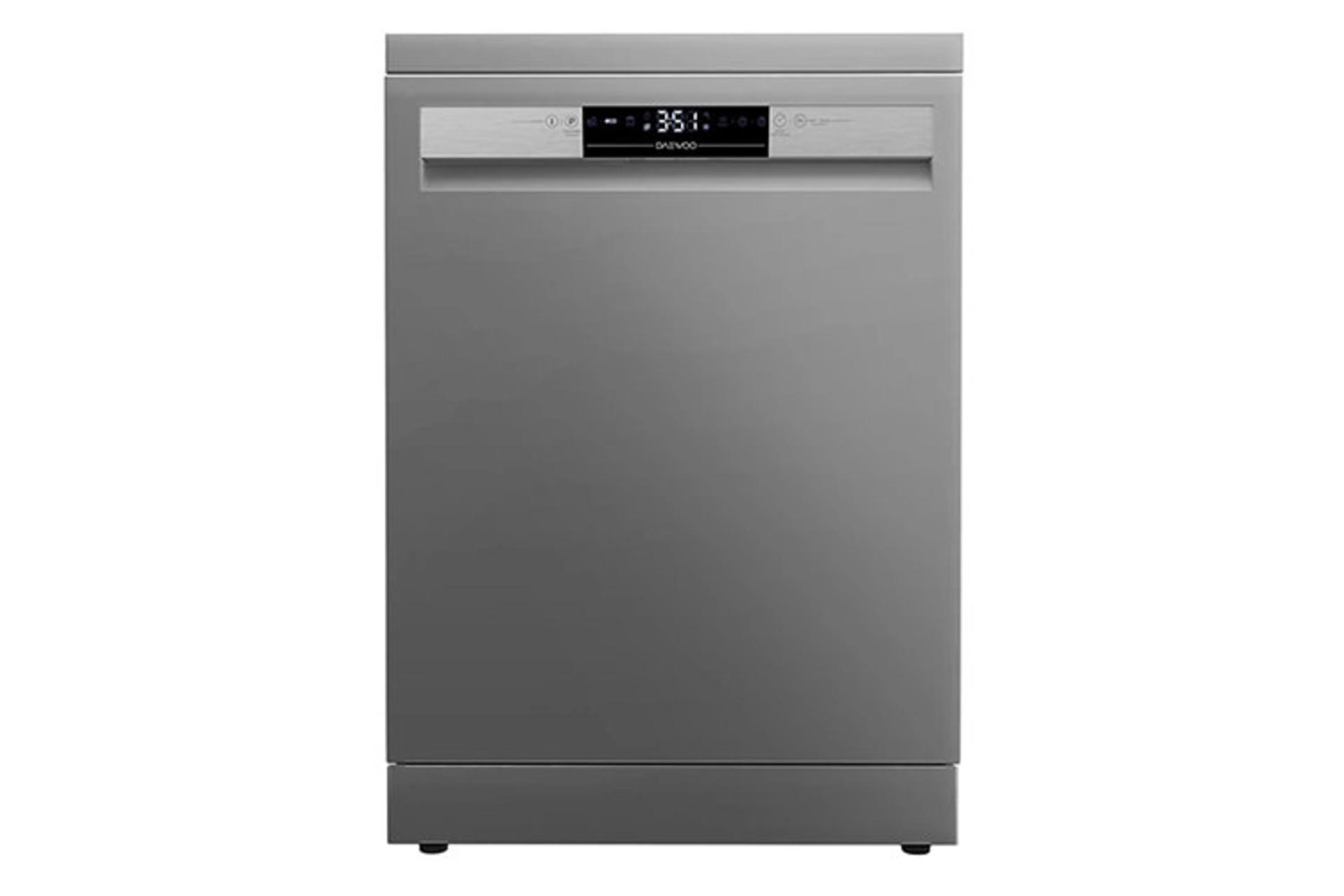 ماشین ظرفشویی دوو Daewoo DW-110 نمای جلو رنگ نقره ای