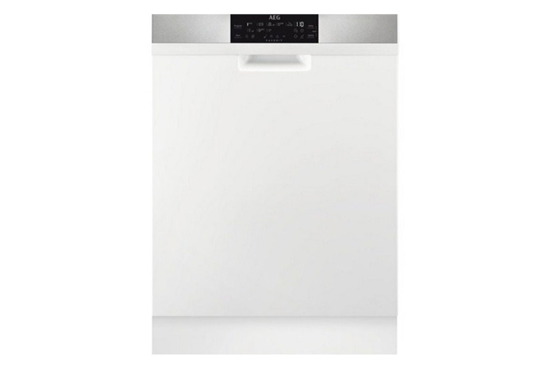 ماشین ظرفشویی آ ا گ AEG FFB83730PW نمای جلو