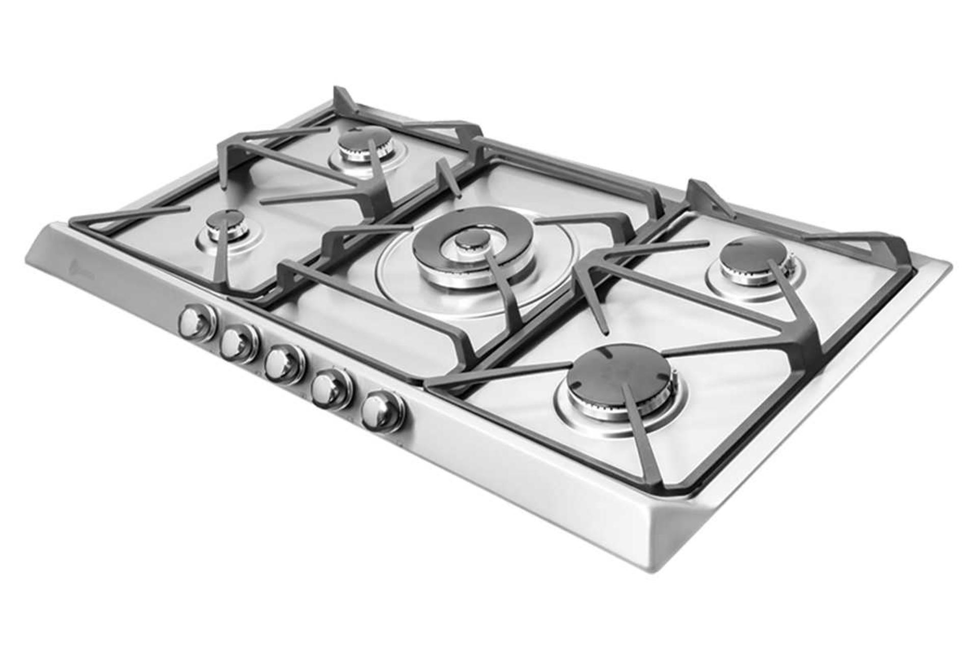 نمای سمت راست اجاق گاز صفحه ای درسا DG2209-5M