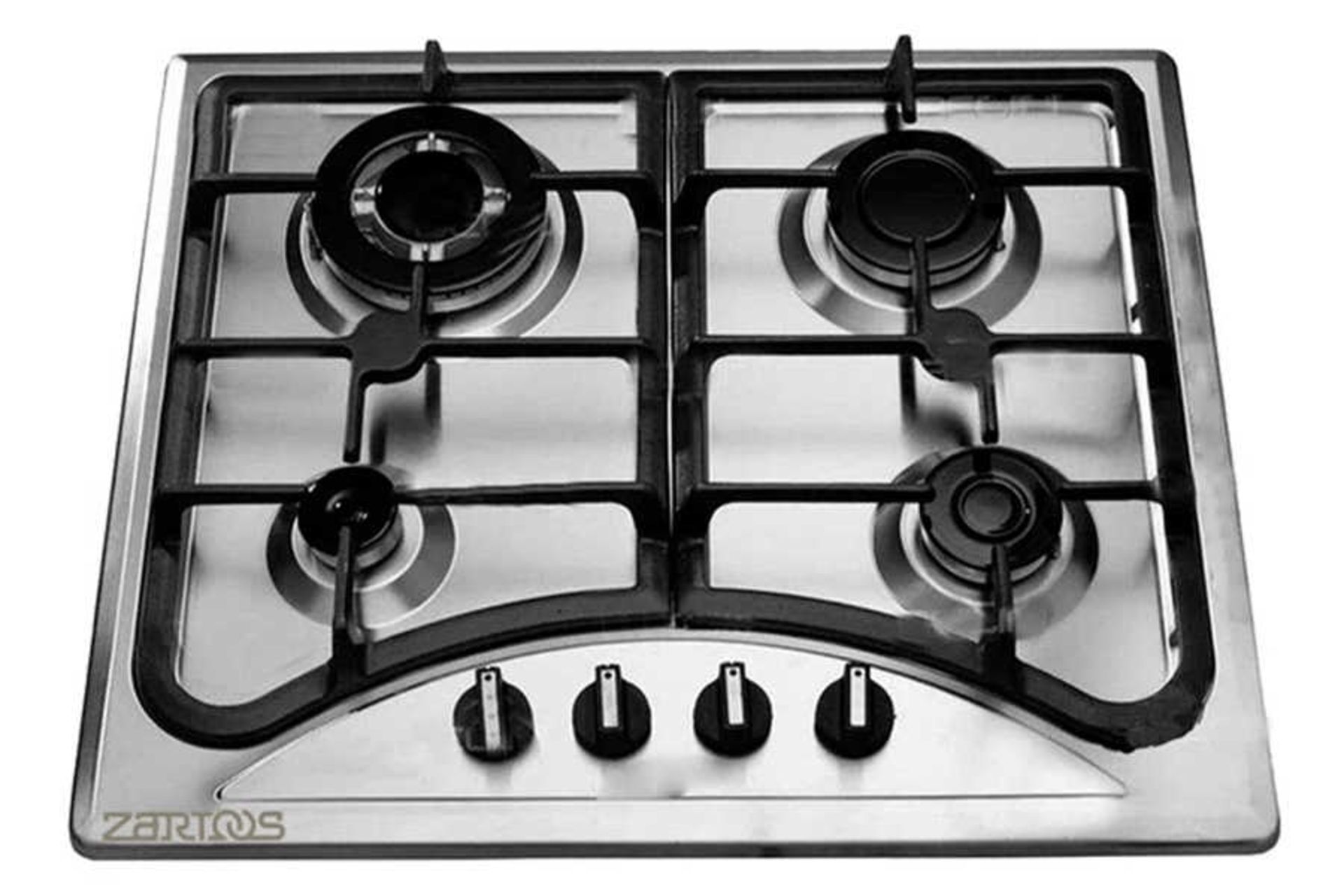 نمای بالای اجاق گاز صفحه ای زرتوس ZS4002