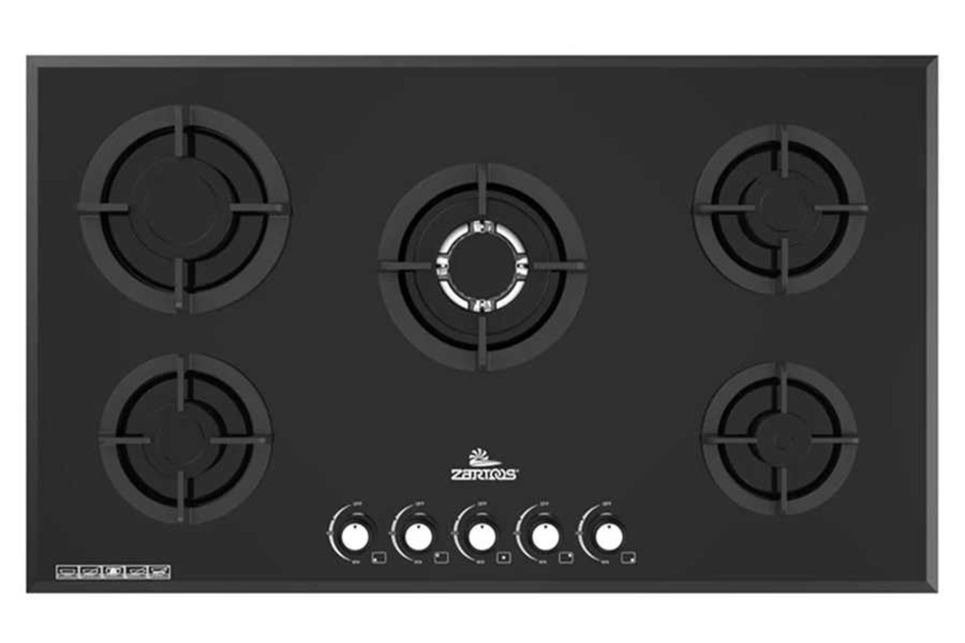 نمای بالای اجاق گاز صفحه ای زرتوس ZG5010Plus