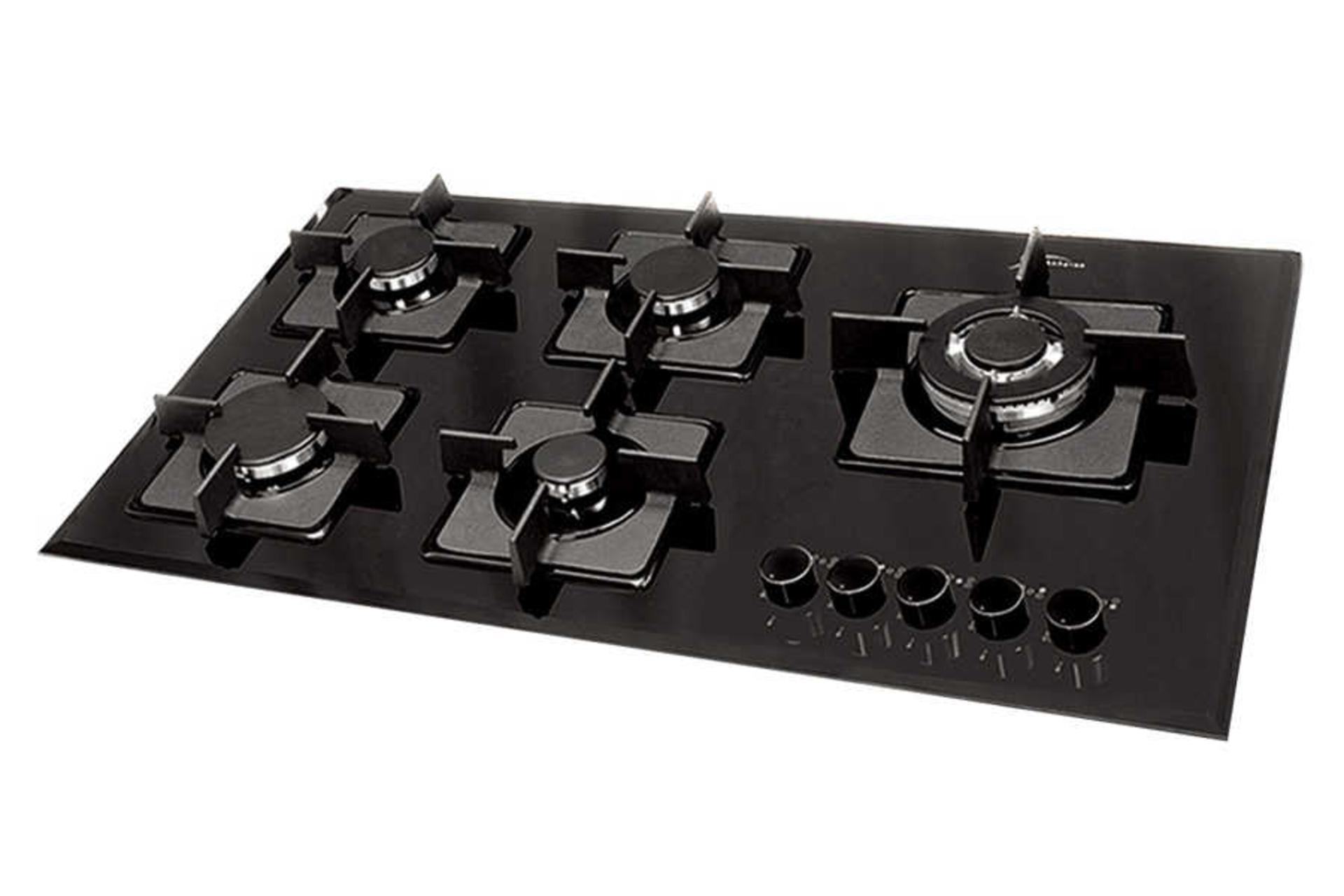 نمای سمت راست اجاق گاز صفحه ای اخوان Gi132-S