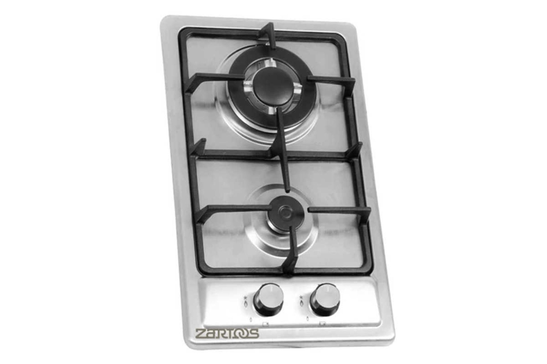 نمای بالای اجاق گاز صفحه ای 2 شعله زرتوس ZS20001