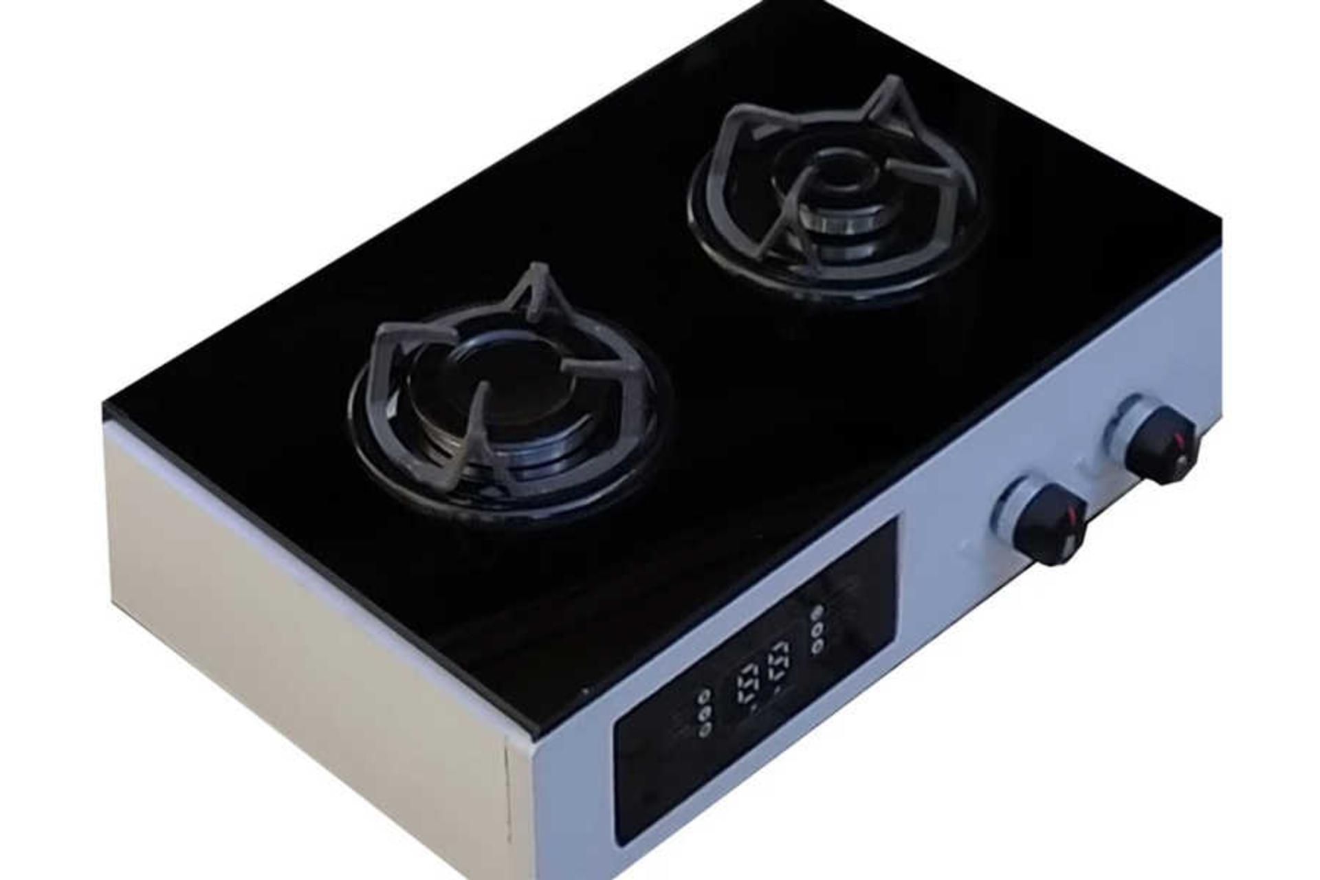 نمای بالای اجاق گاز رومیزی رینوزیت استار RU2M