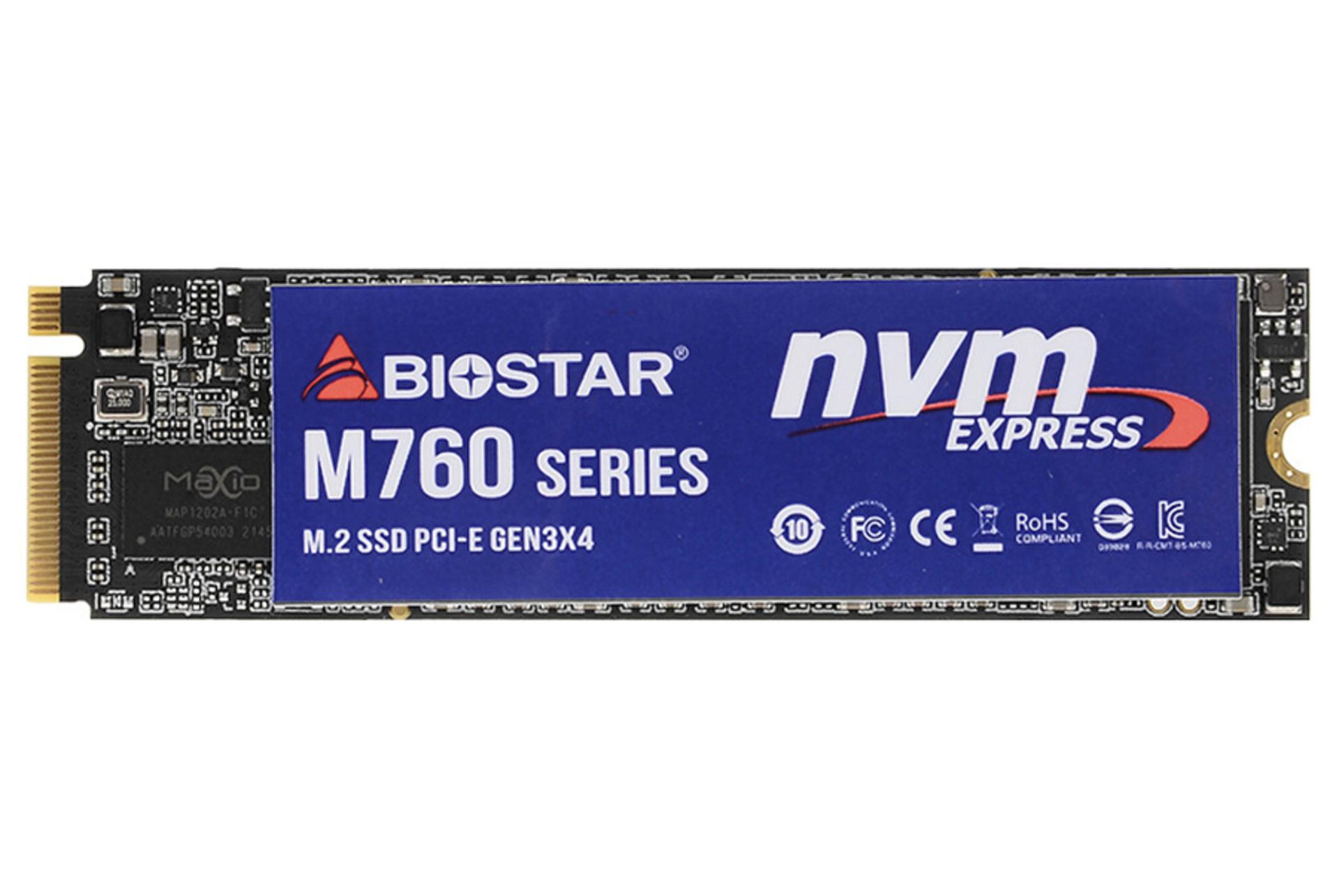 اس اس دی بایواستار M760 NVMe M.2 ظرفیت 512 گیگابایت