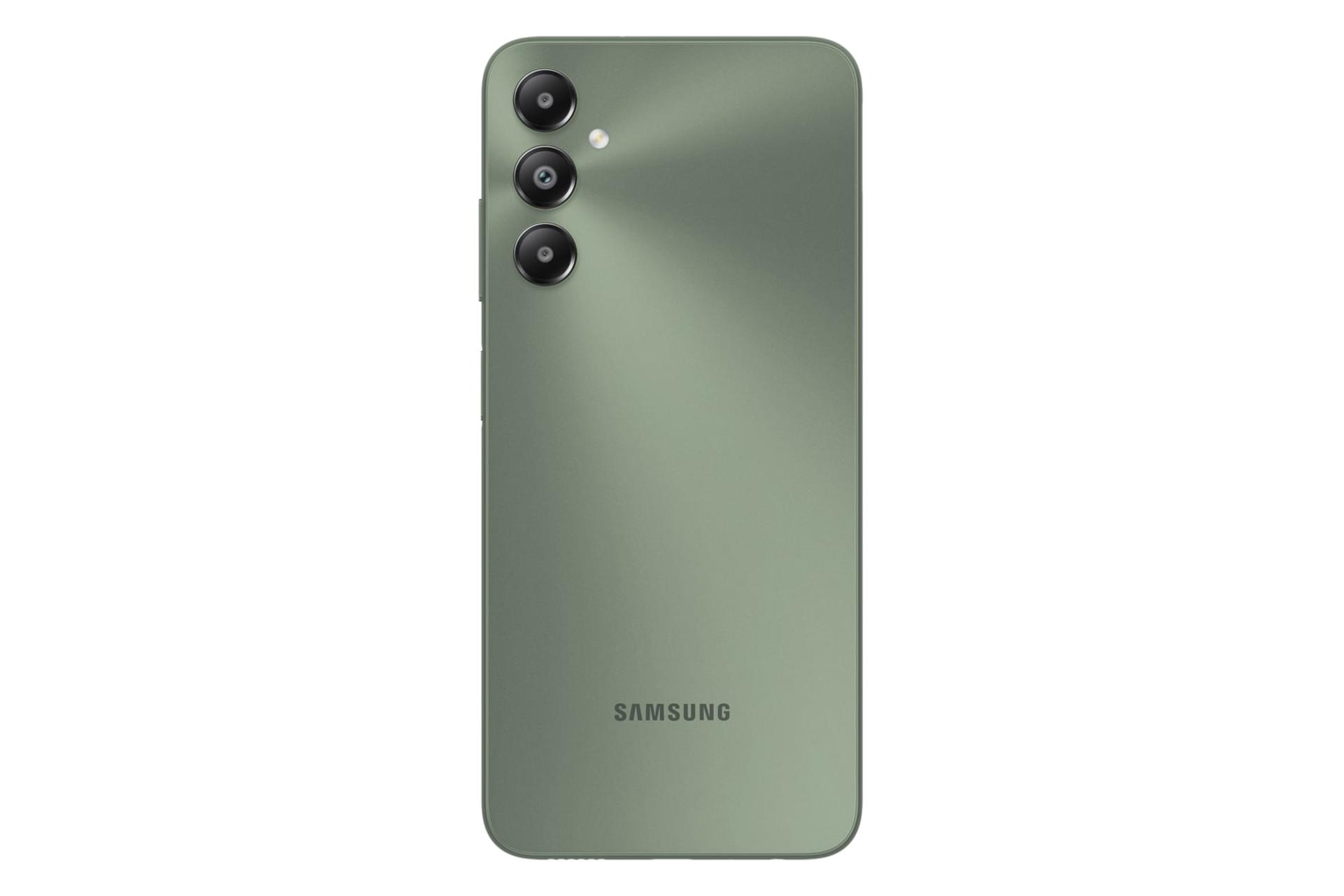 پنل پشت و چینش دوربین گوشی موبایل گلکسی F14 سامسونگ 4G سبز / Samsung Galaxy F14 4G