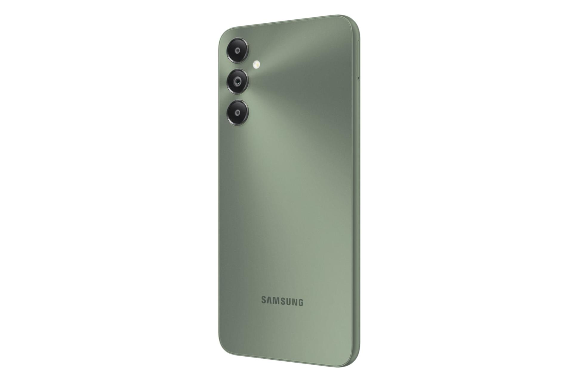 سمت راست پنل پشت گوشی موبایل گلکسی F14 سامسونگ 4G سبز / Samsung Galaxy F14 4G