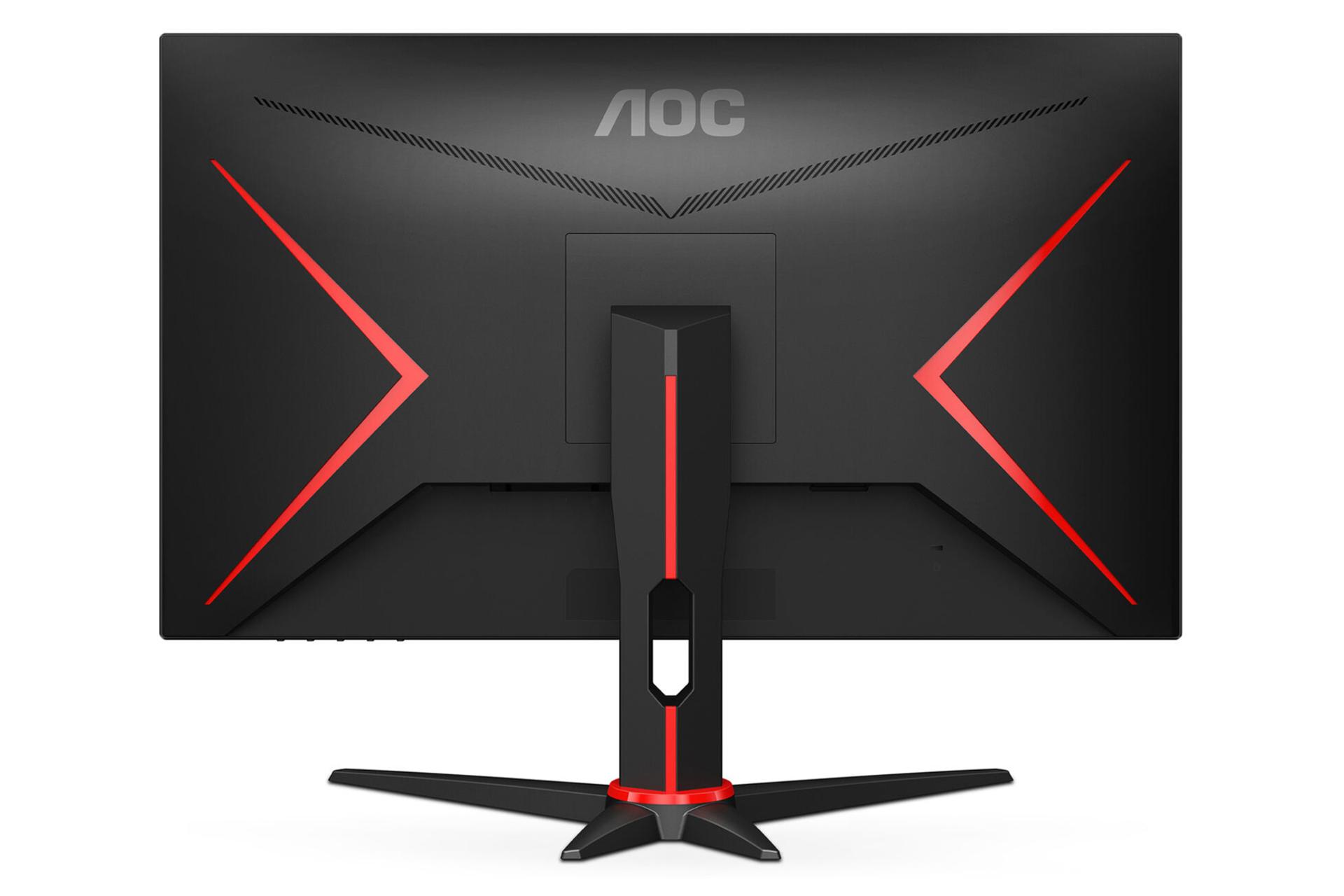 نمای پشت و بدنه مانیتور ای او سی 27 اینچ مدل 27G2SE