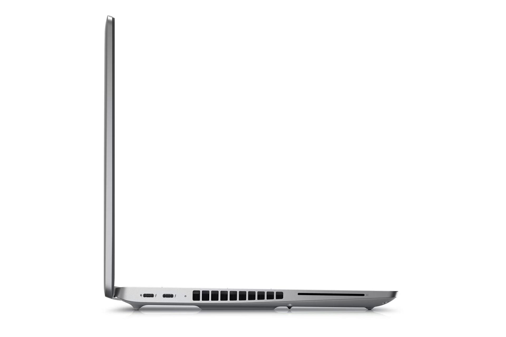 لپ تاپ دل Dell Precision 3581 نمای جانبی چپ و درگاه ها