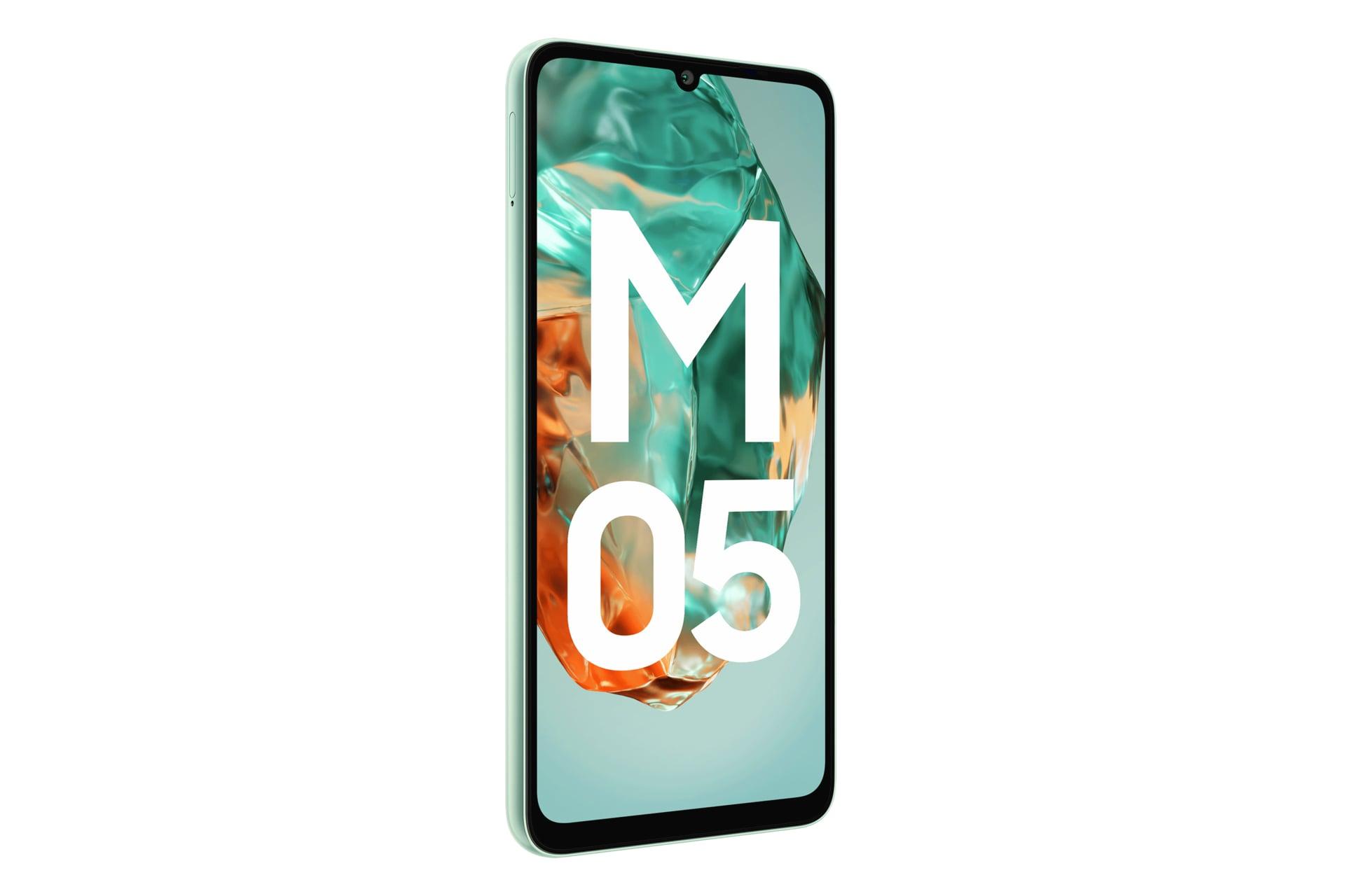 سمت چپ پنل جلوی گوشی موبایل گلکسی M05 سامسونگ / Samsung Galaxy M05