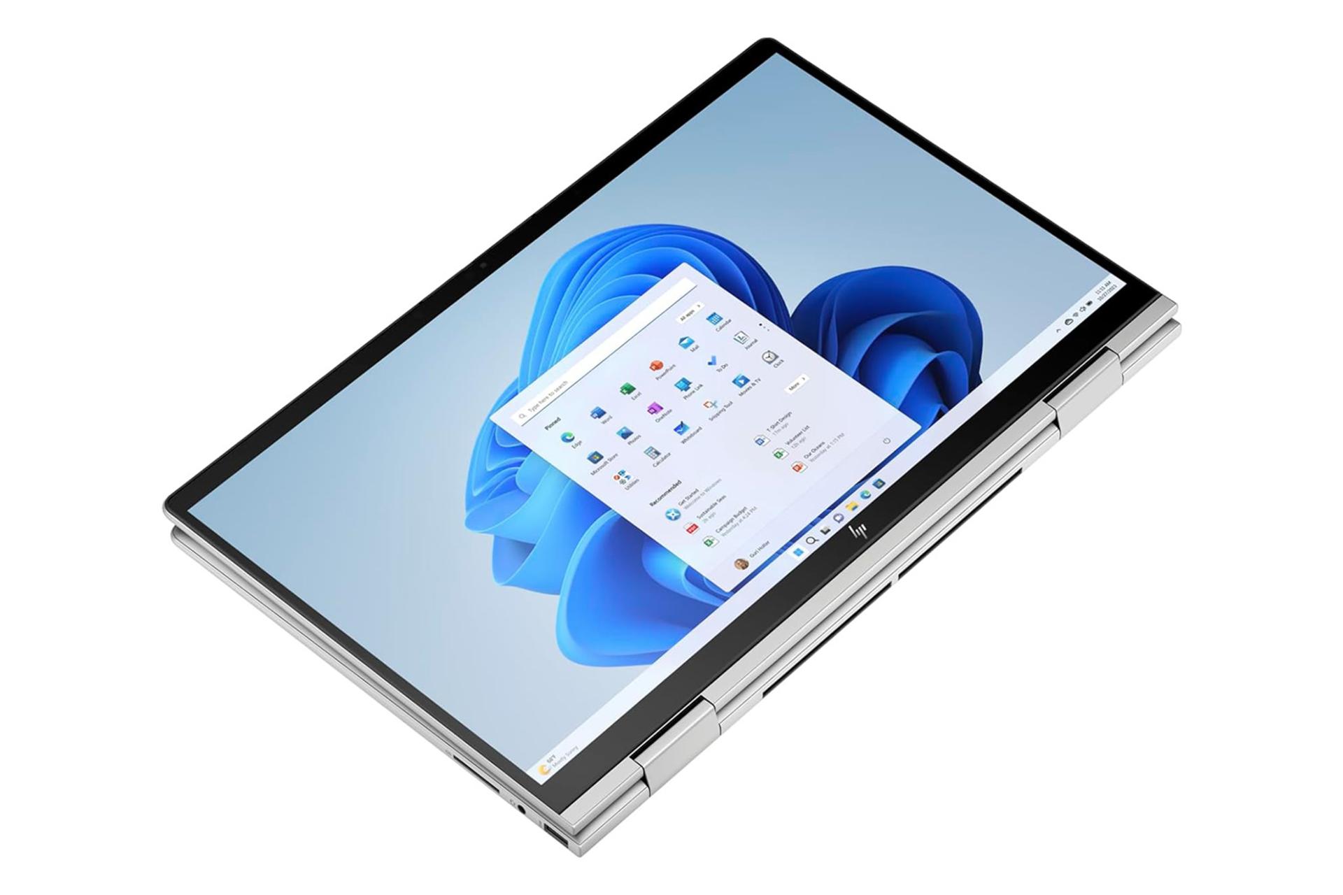 لپ تاپ اچ پی HP ENVY X360 15t-fe0053dx نمای بالا صفحه نمایش