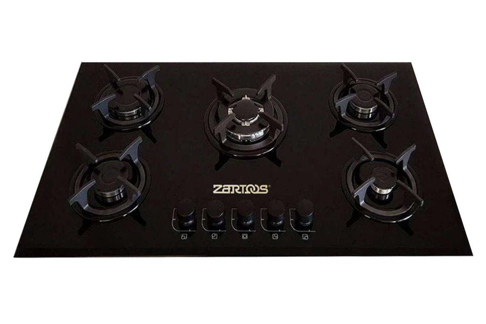 نمای جلوی اجاق گاز صفحه ای زرتوس ZG660Plus