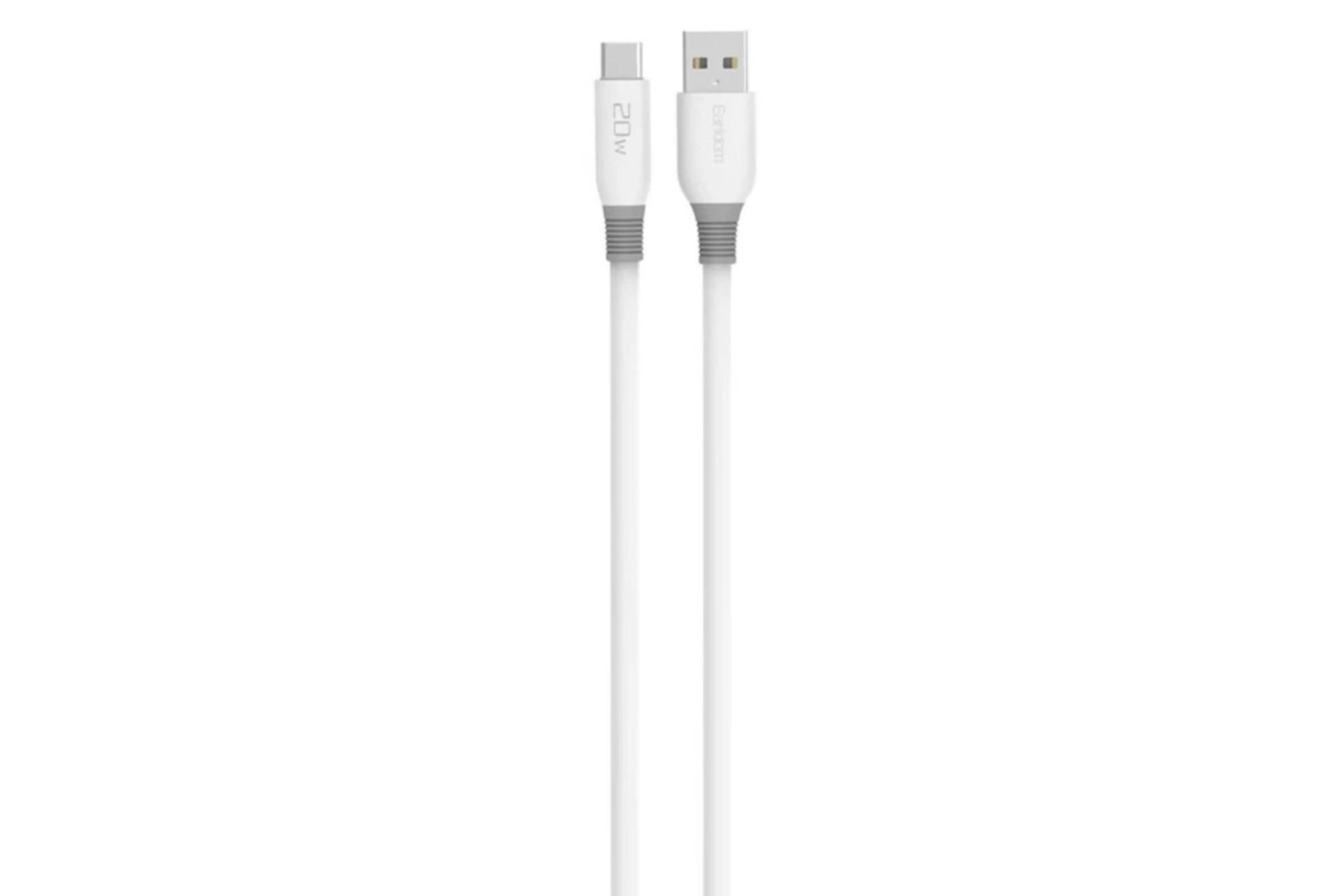 کابل شارژ USB ارلدام Type-A به Type-C مدل EC-158C با طول 1 متر