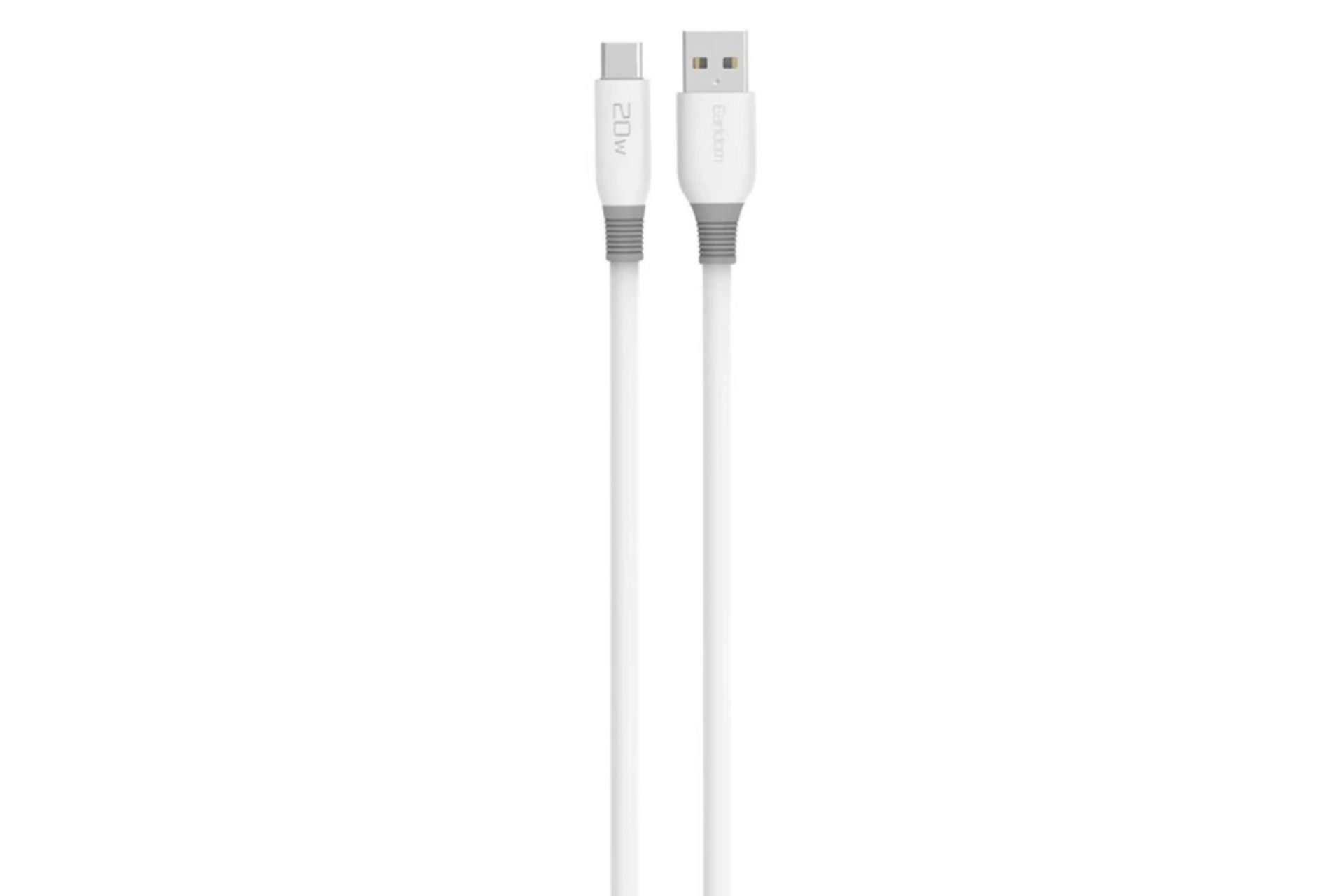کابل شارژ USB ارلدام Type-A به Type-C مدل EC-158C با طول 1 متر