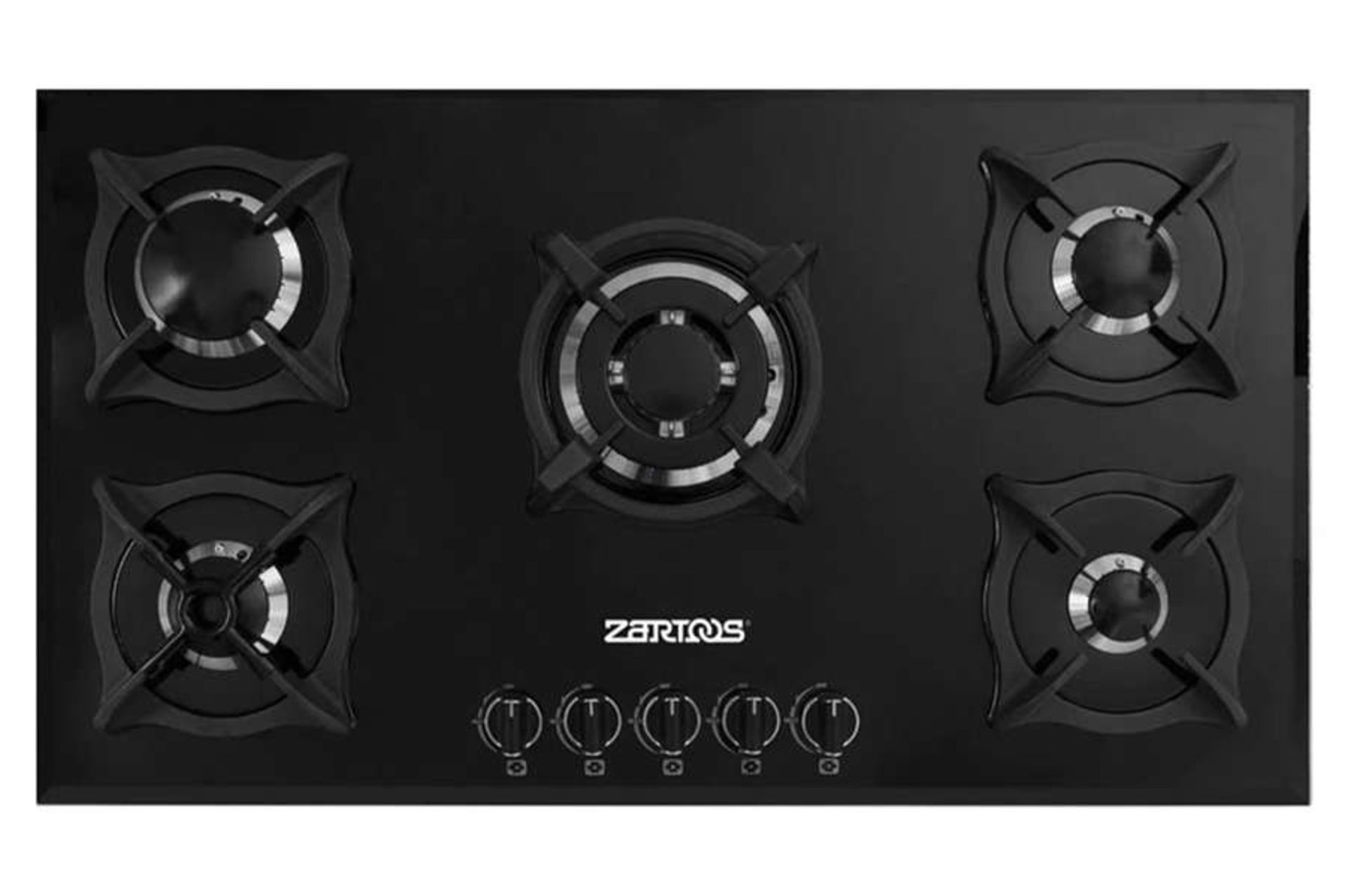 نمای بالای اجاق گاز صفحه ای زرتوس ZG5003Plus