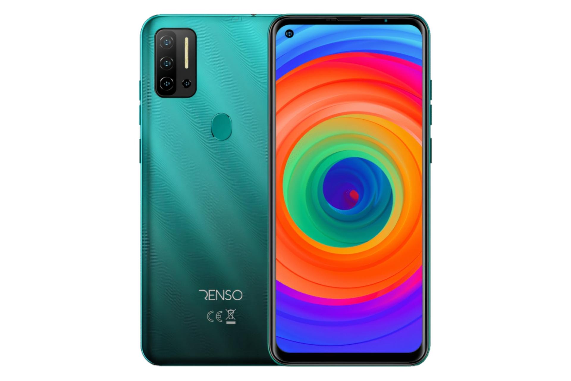 پنل جلو و پشت گوشی موبایل رنسو Renso Nep N11 سبز