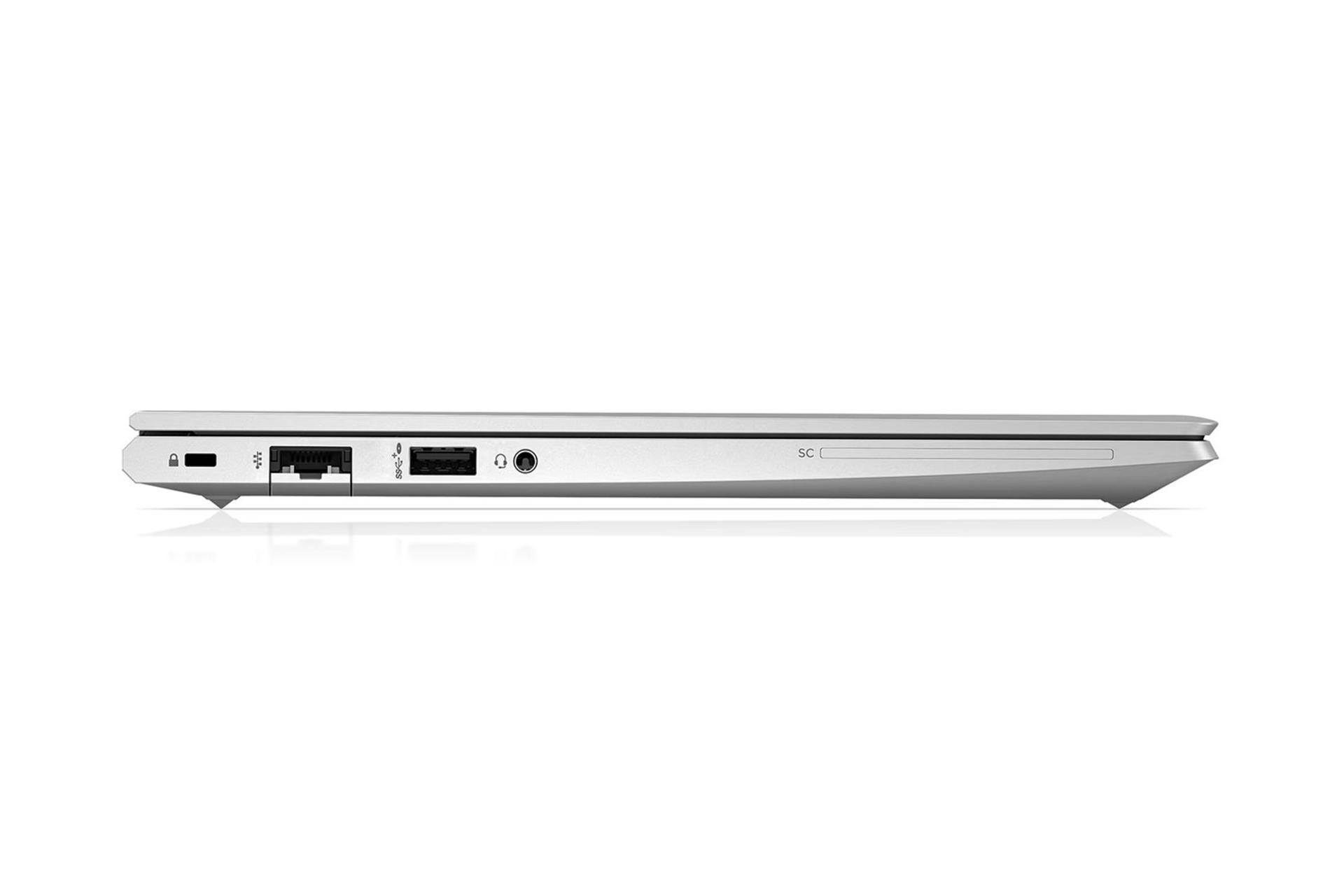 لپ تاپ اچ پی HP EliteBook 630 G10 نمای جانبی چپ و درگاه ها
