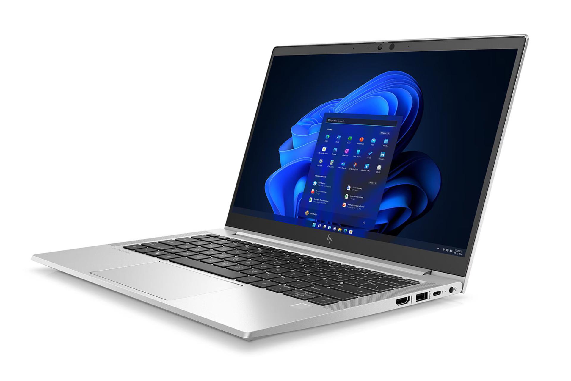 لپ تاپ اچ پی HP EliteBook 630 G10 نمای جلو و راست