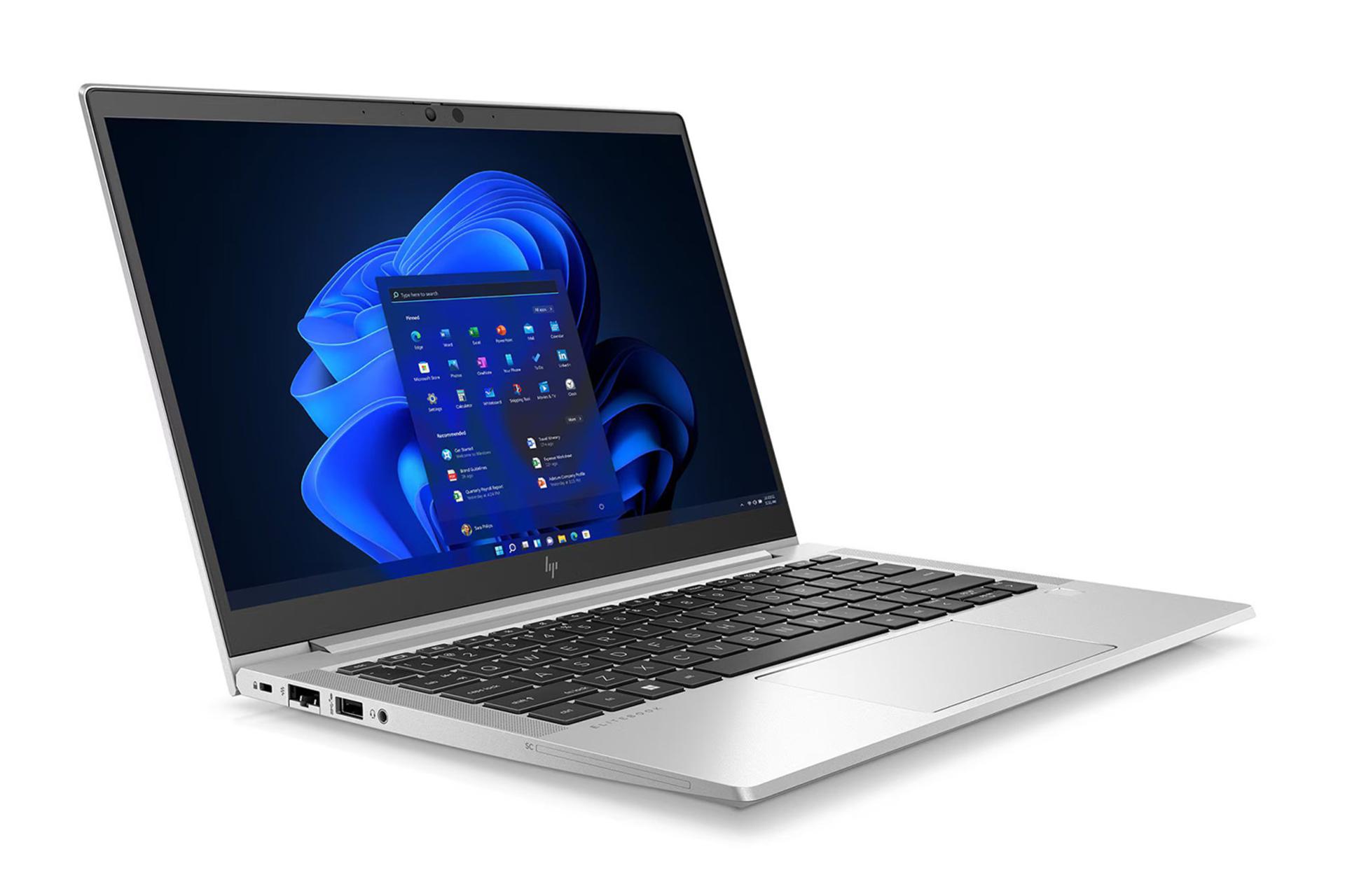لپ تاپ اچ پی HP EliteBook 630 G10 نمای جلو و چپ