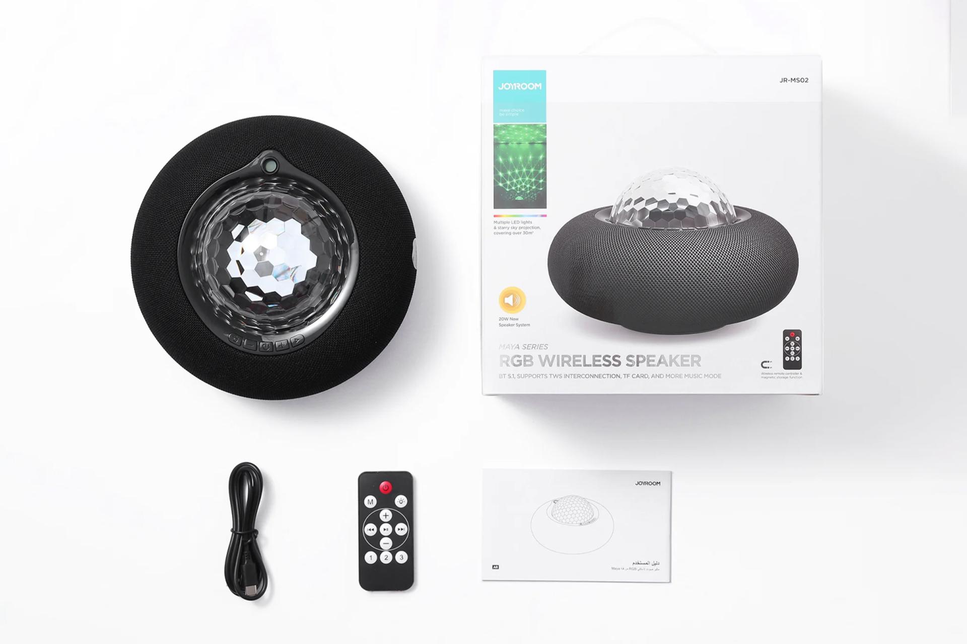 اقلام همراه اسپیکر جوی روم JR-MS02