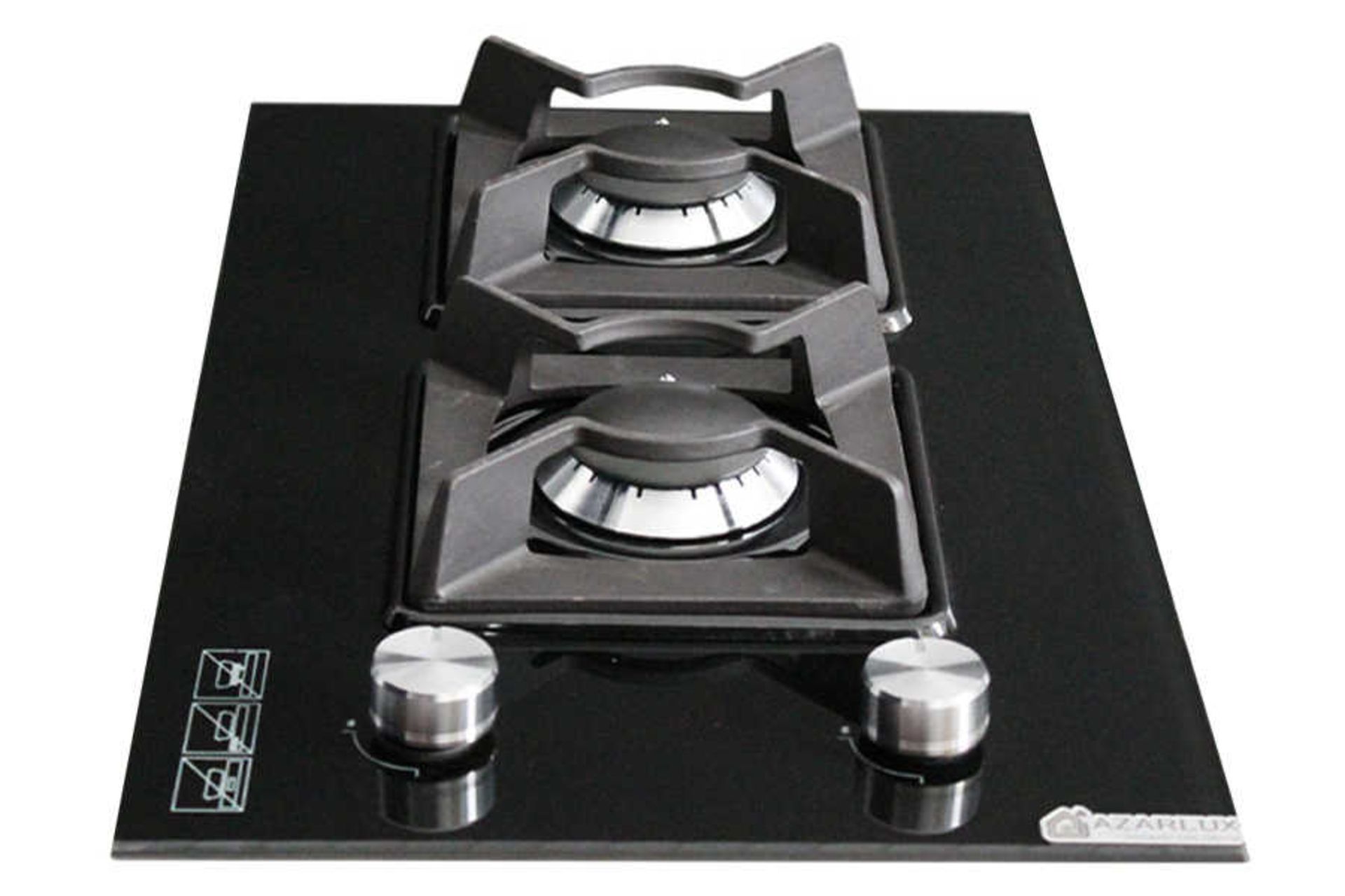 نمای جلوی اجاق گاز صفحه ای آذرلوکس G02ML-3B