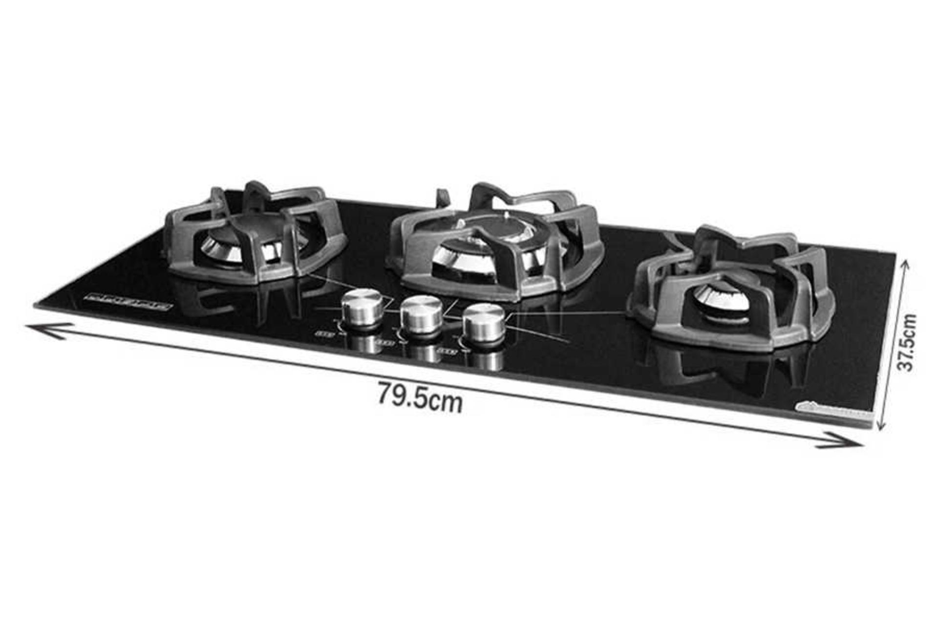 ابعاد و اندازه اجاق گاز صفحه ای آذرلوکس G03ML-9B