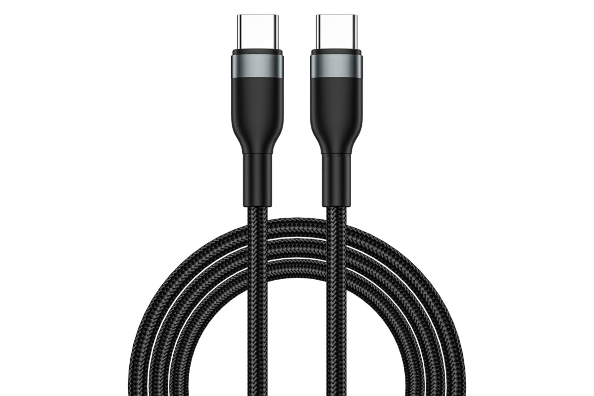 کابل شارژ USB ویوو Type-C به Type-C مدل Wi-C017 C-C با طول 1.2 متر رنگ مشکی