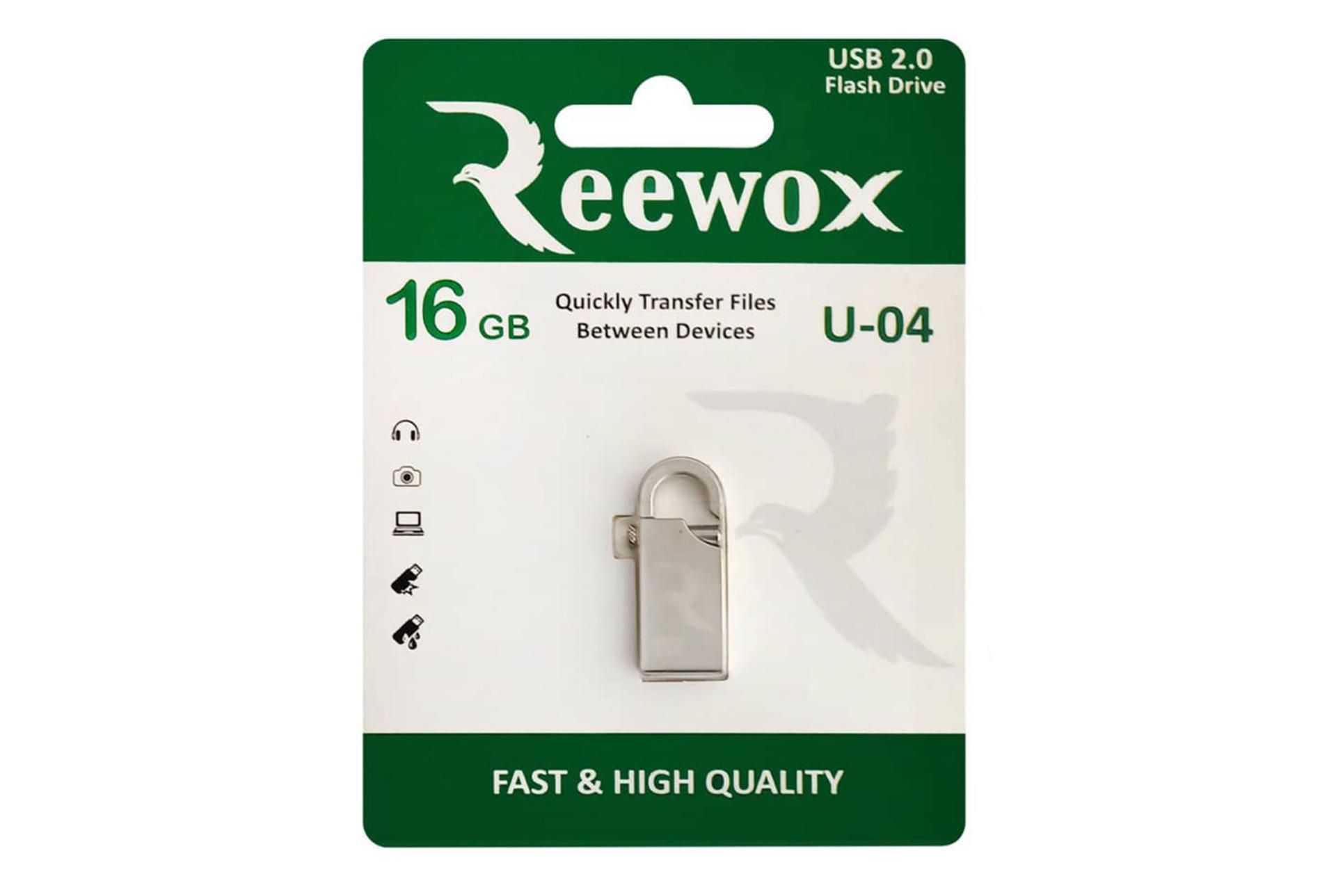 جعبه فلش مموری ریووکس Reewox U-04 16GB USB 2.0