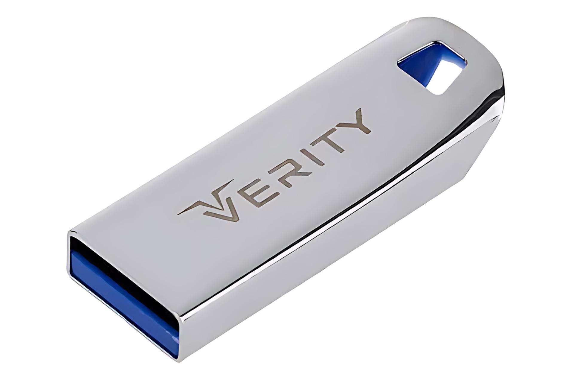 نمای کناری فلش مموری وریتی Verity V 803 64GB USB 2.0