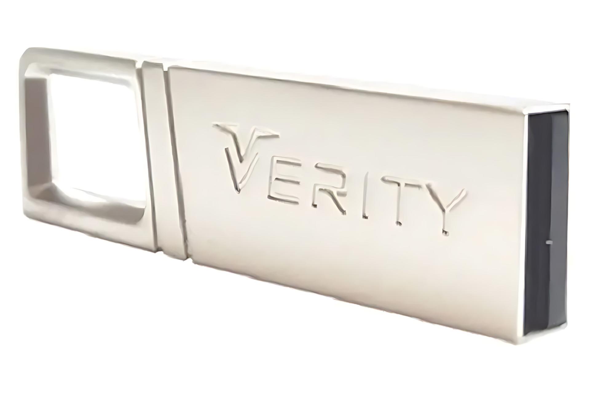 نمای کناری فلش مموری وریتی Verity V 824 8GB USB 2.0