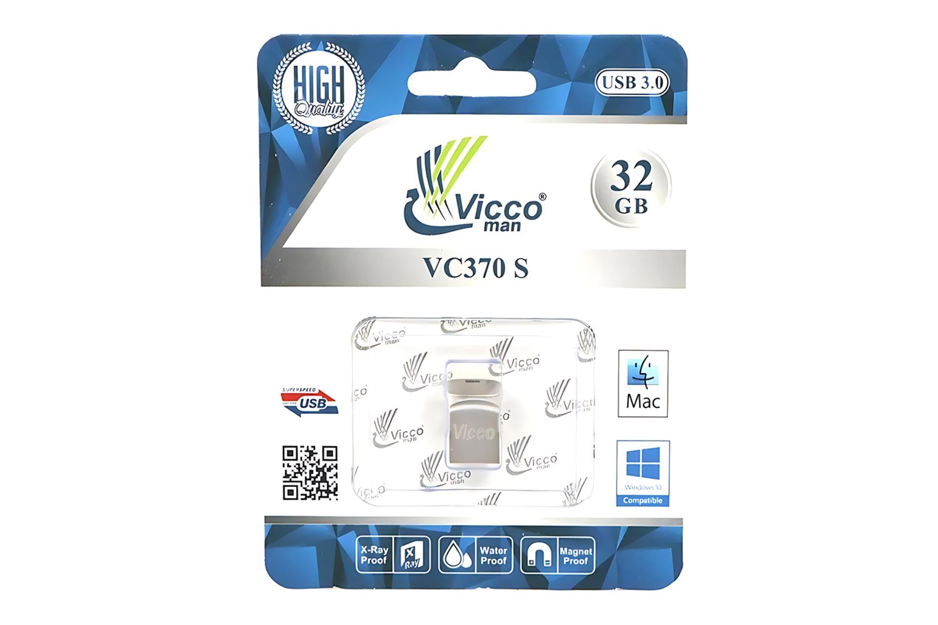 جعبه فلش مموری ویکومن Viccoman VC370 S 32GB USB 3.0