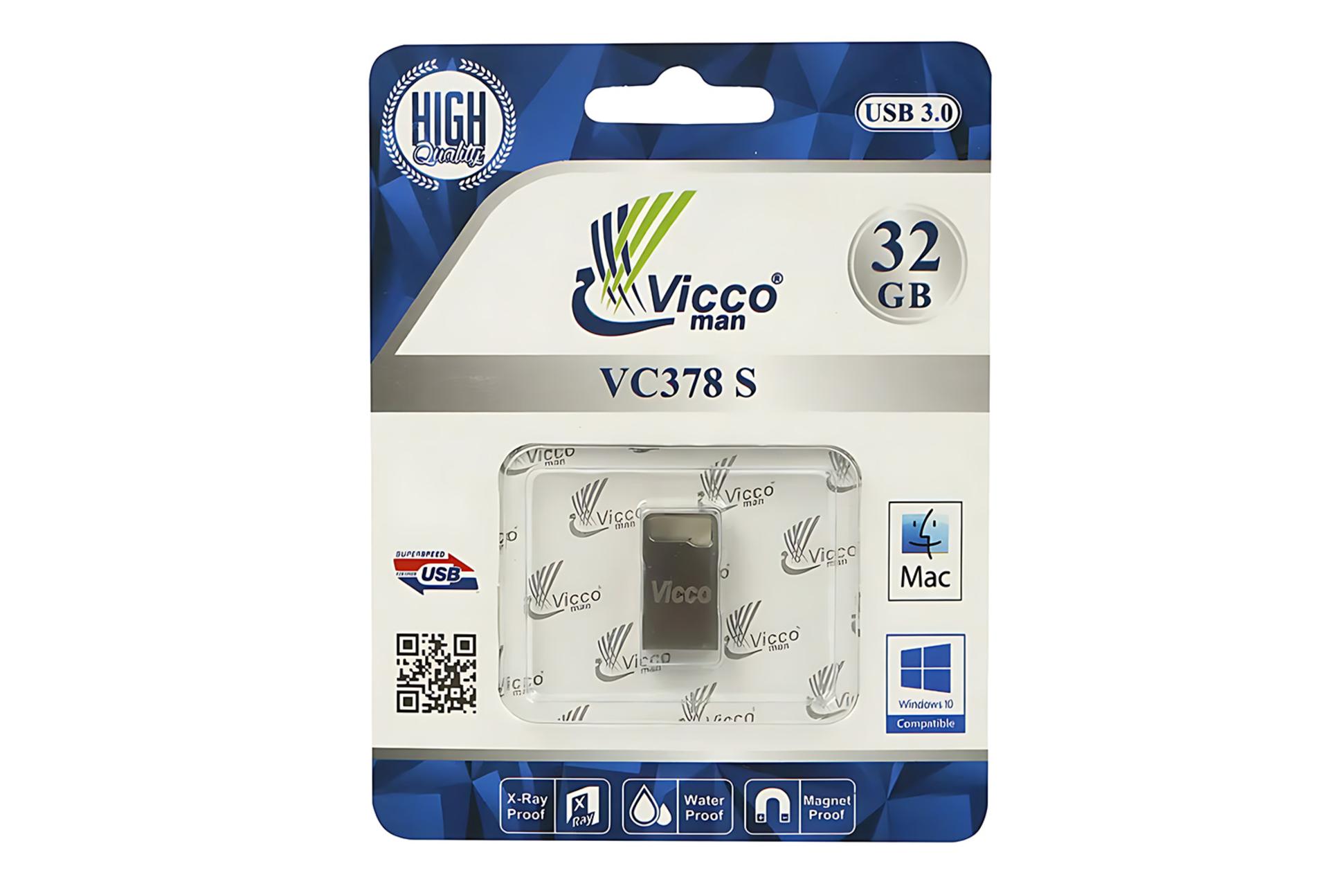 جعبه فلش مموری ویکومن Viccoman VC378 S 32GB USB 3.0
