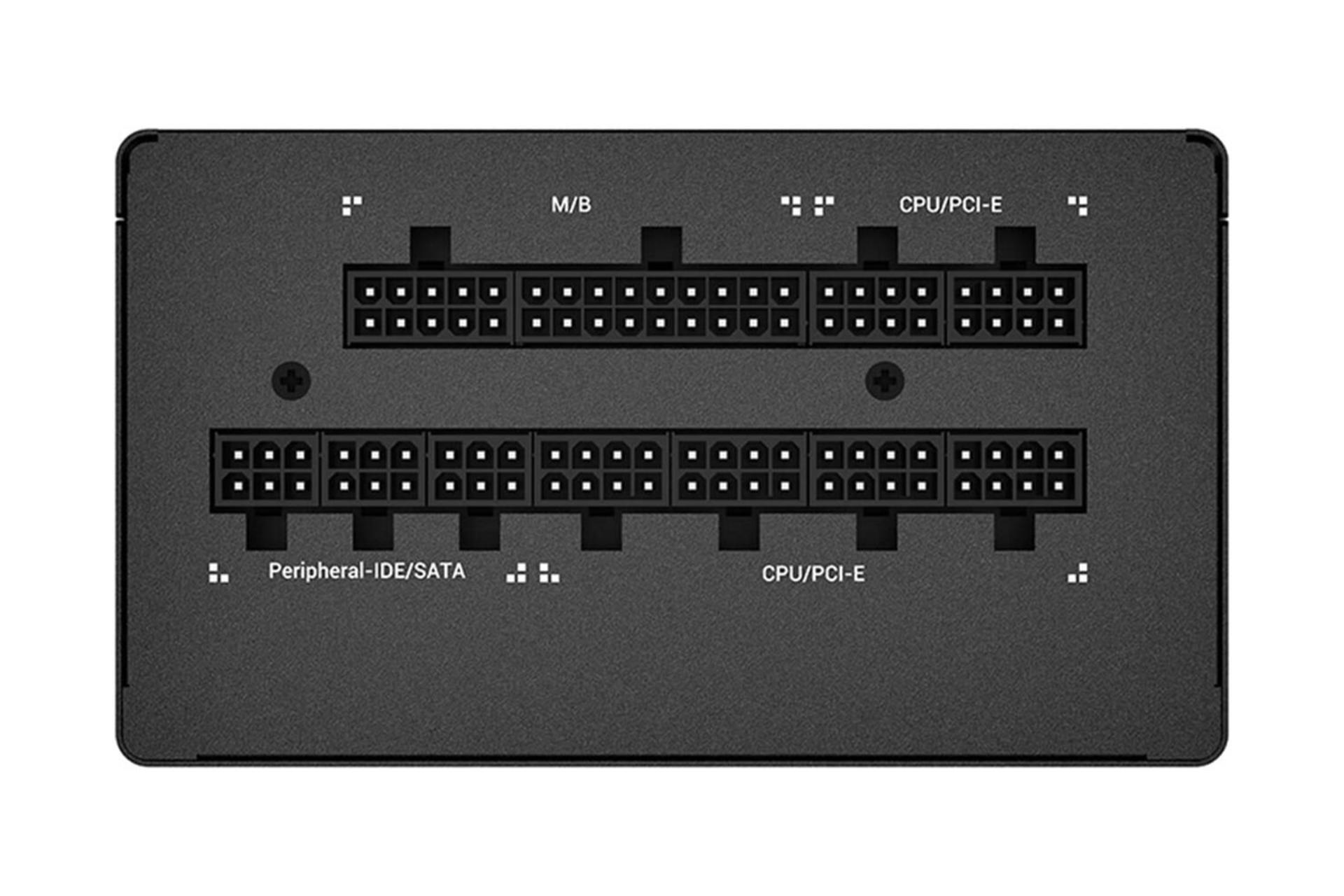 کانکتور و اتصال پاور کامپیوتر دیپ کول DQ850M-V3L با توان 850 وات