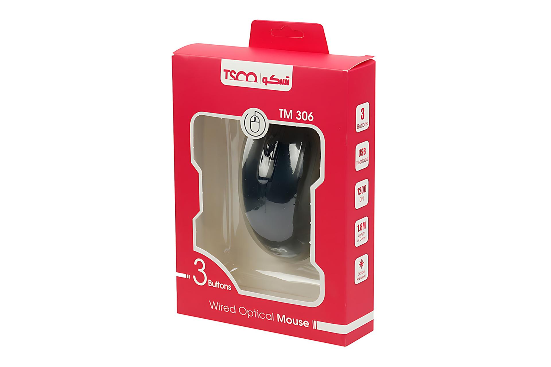 جعبه ماوس تسکو TSCO TM 306