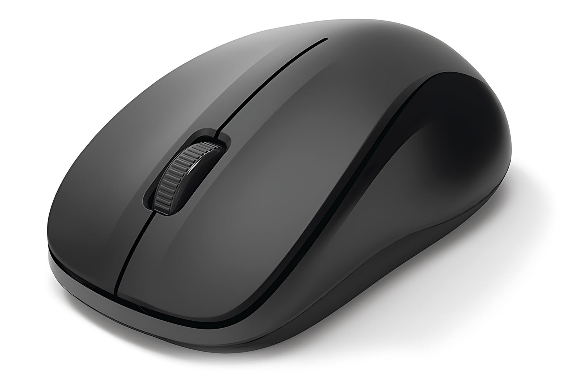 نمای کناری رنگ مشکی ماوس هاما Hama MW-300