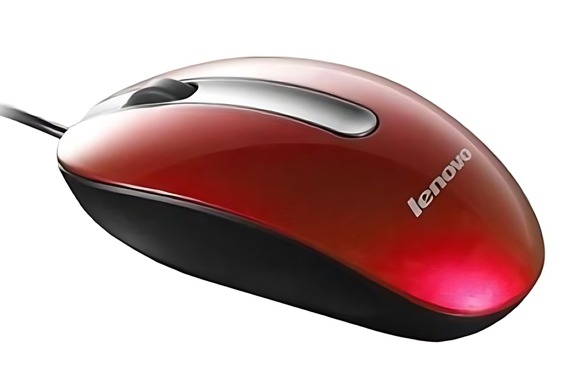 رنگ قرمز ماوس لنوو Lenovo M3803