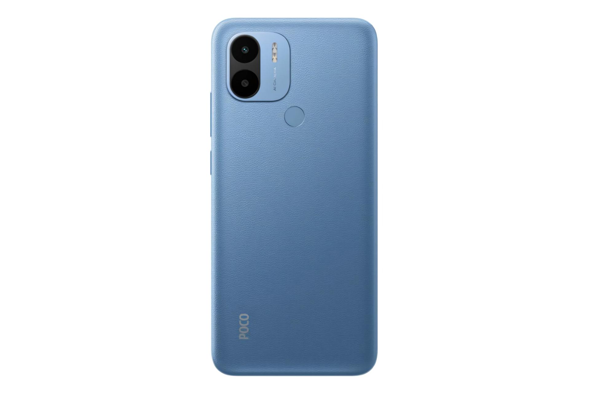 پنل پشت و چینش دوربین گوشی موبایل پوکو C50 شیائومی آبی / Xiaomi Poco C50