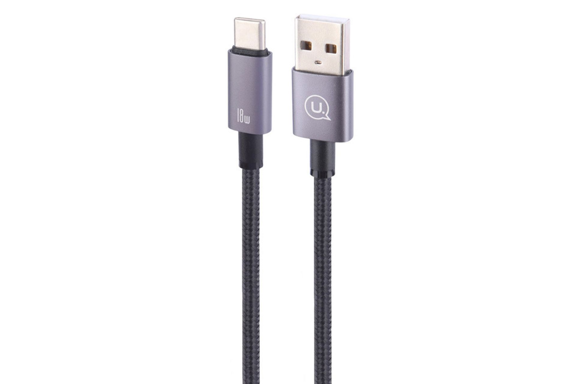 کابل شارژ USB یوسمز Type-A به Type-C مدل US-SJ666 با طول 2 متر
