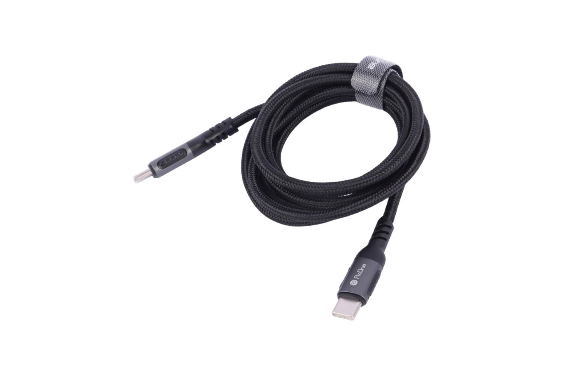 کابل شارژ USB پرو وان Type-C به Type-C مدل PCC117 با طول 1.5 متر رنگ مشکی