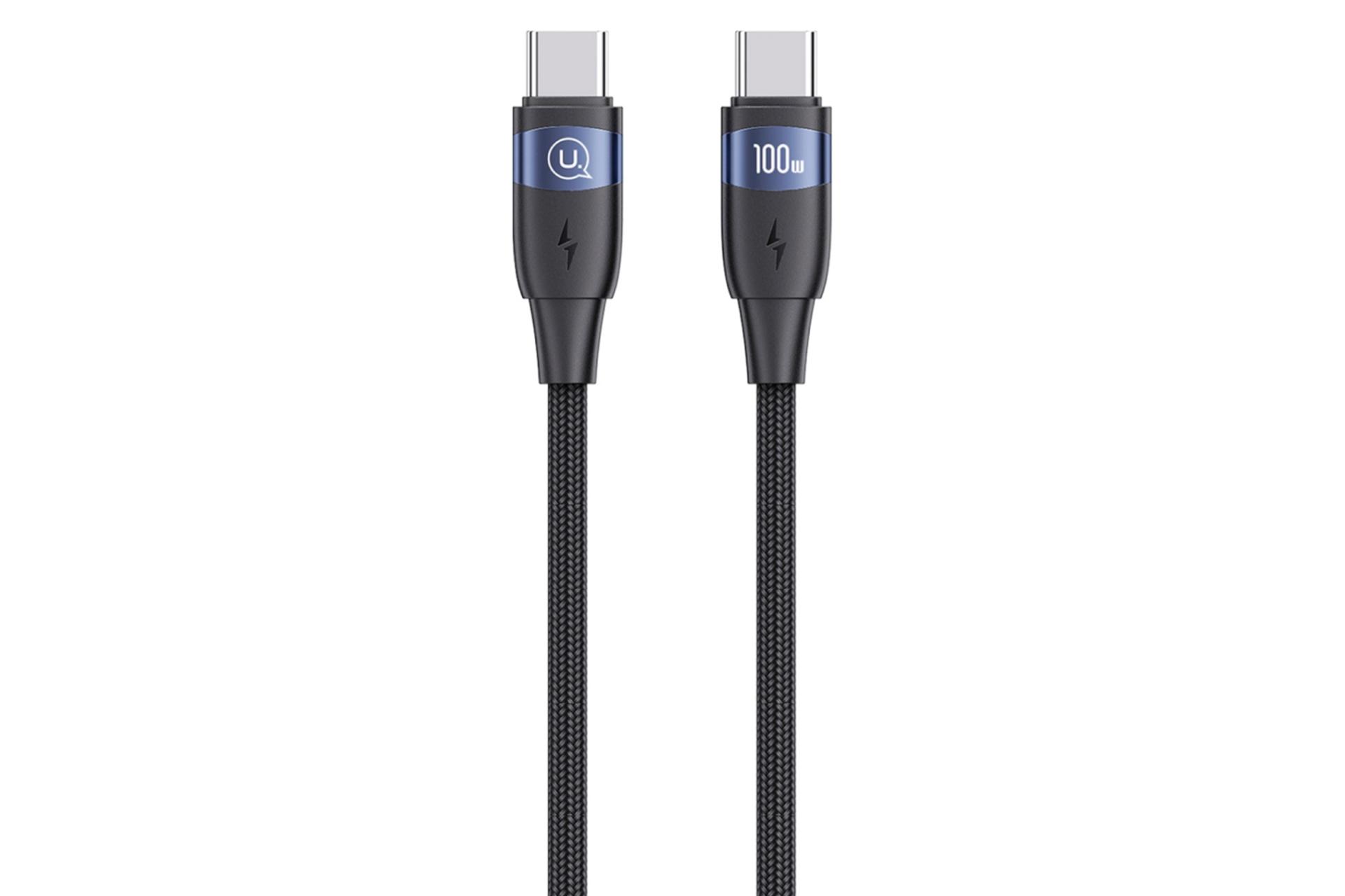 کابل شارژ USB یوسمز Type-C به Type-C مدل US-SJ632 با طول 1.2 متر