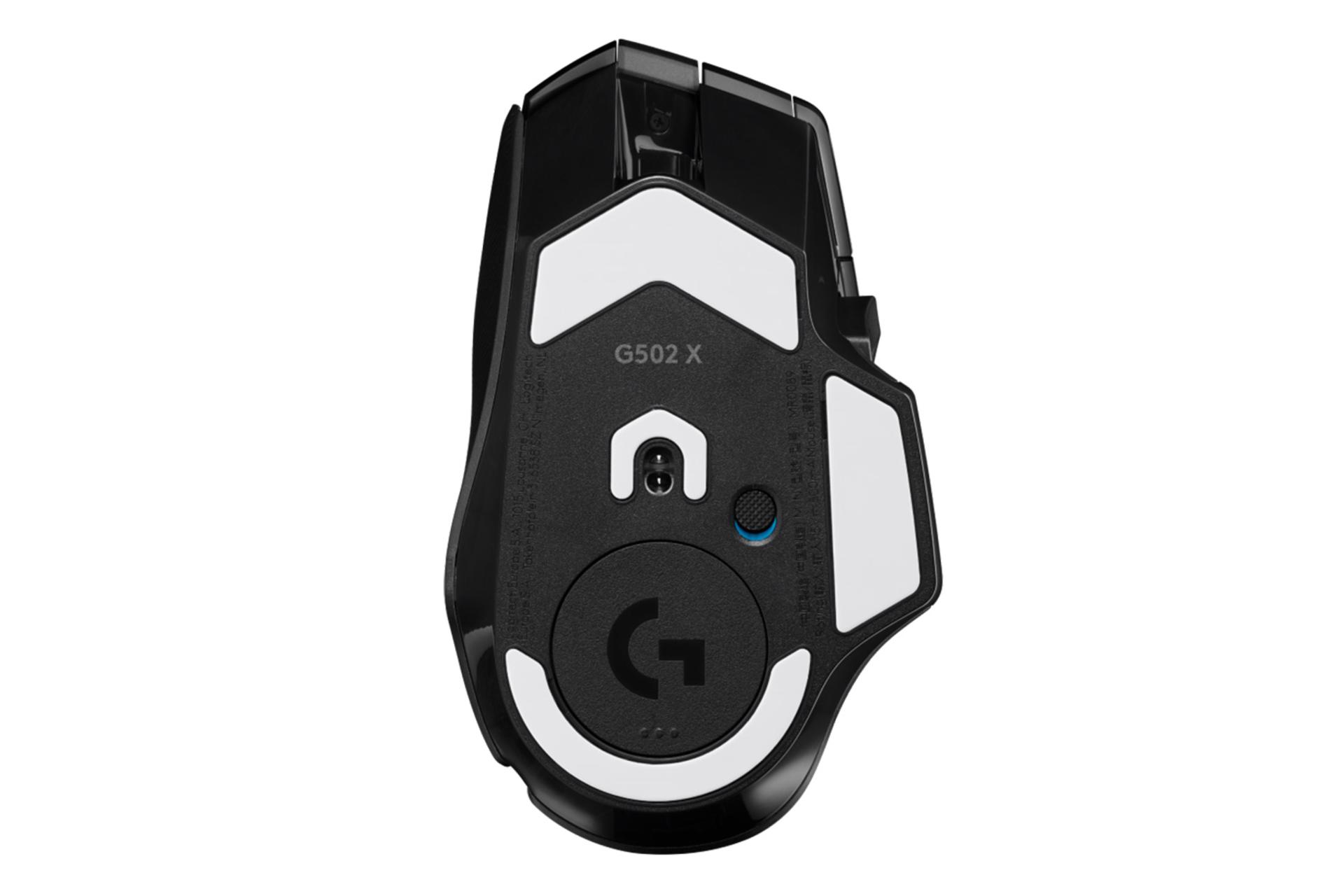 نمای پایین ماوس لاجیتک Logitech G502 X PLUS