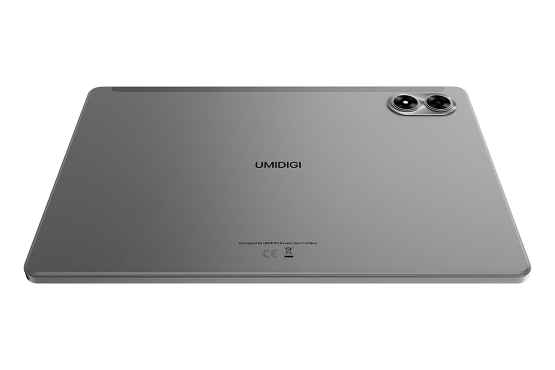 نمای پنل پشت تبلت اومی دیجی G7 تب پرو / UMIDIGI G7 Tab Pro با نمایش لبه کناری، لوگو و دوربین پنل پشت