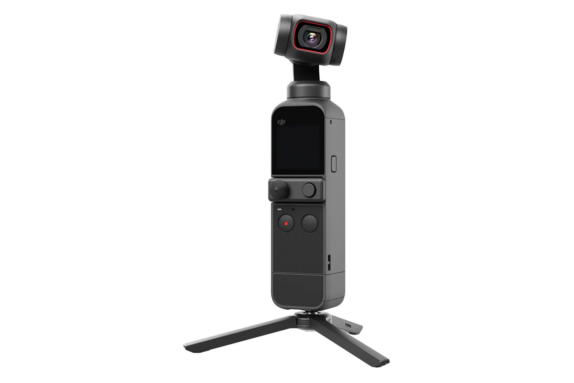 مرجع متخصصين ايران دوربين دي جي آي DJI Pocket 2 روي سه پايه