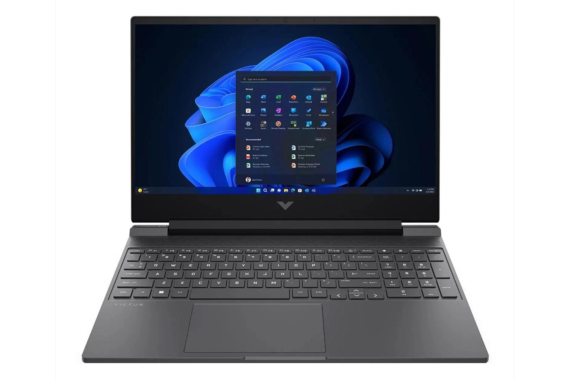 مرجع متخصصين ايران لپ تاپ اچ پي HP Victus 15-FB2082WM نماي جلو