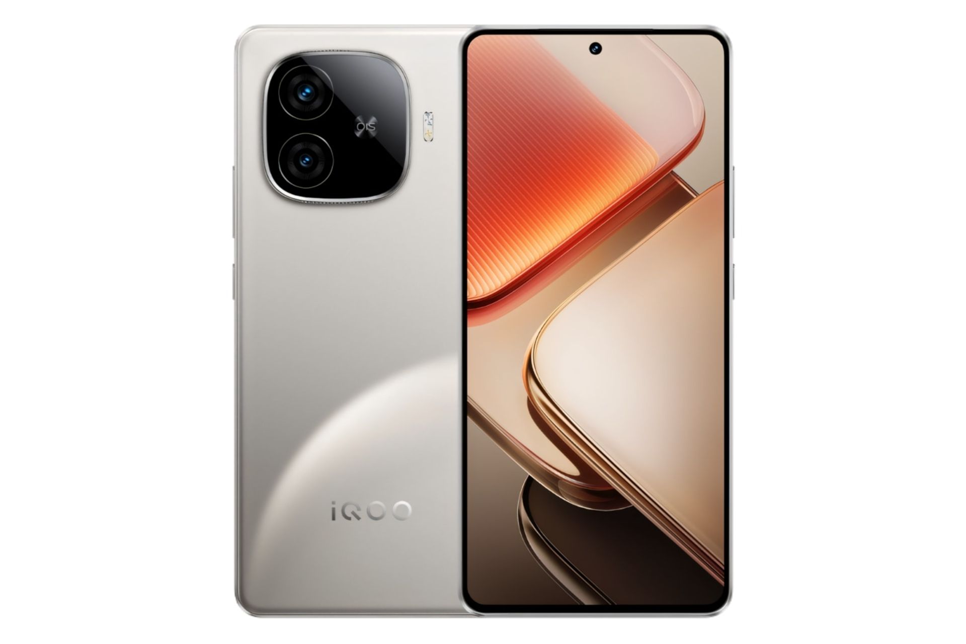 پنل جلو و پشت گوشی موبایل iQOO Z9 توربو پلاس ویوو خاکستری / vivo iQOO Z9 Turbo Plus