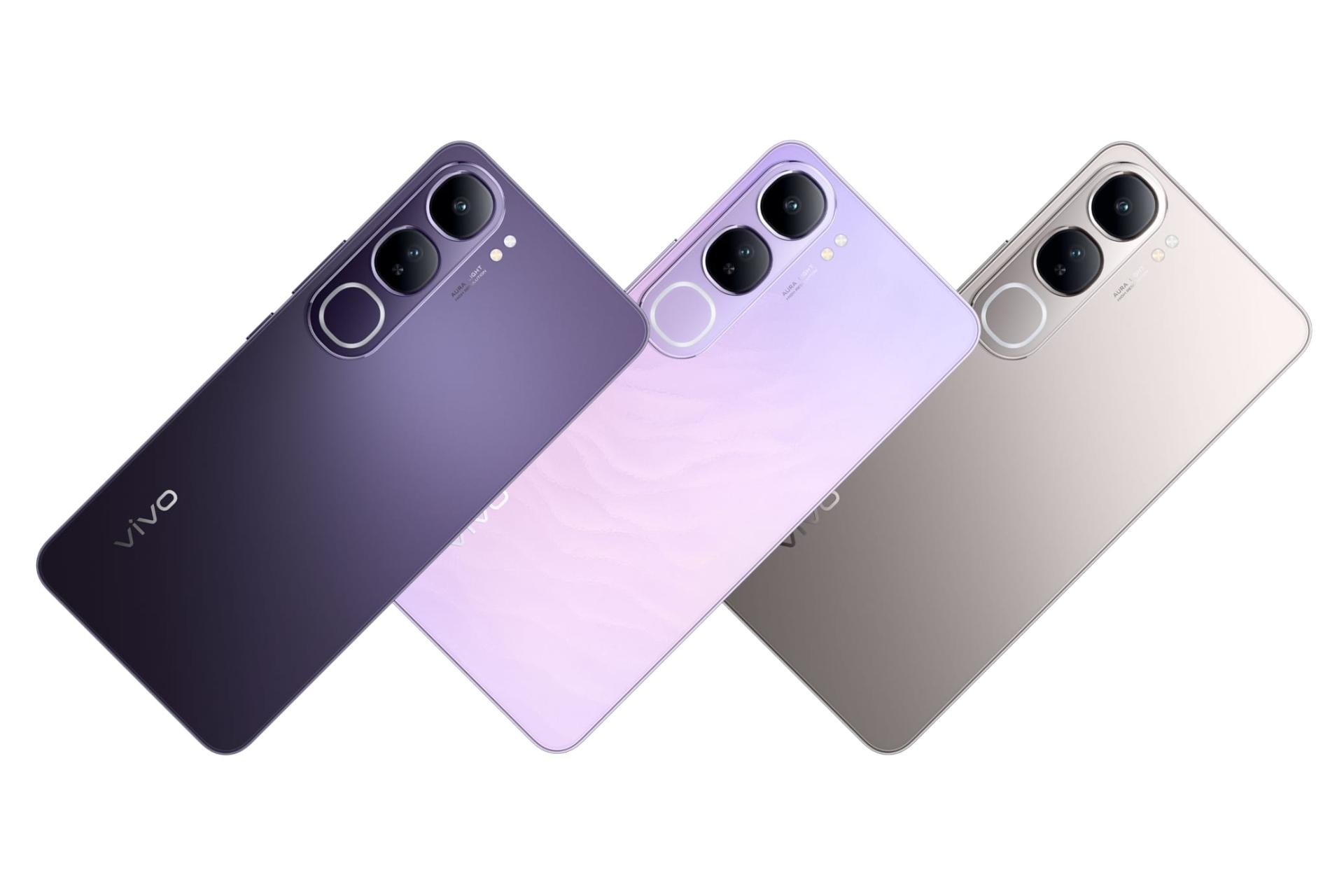 پنل پشت گوشی موبایل V40 لایت ویوو 4G نسخه اندونزی در رنگ های مختلف / vivo V40 Lite 4G IDN